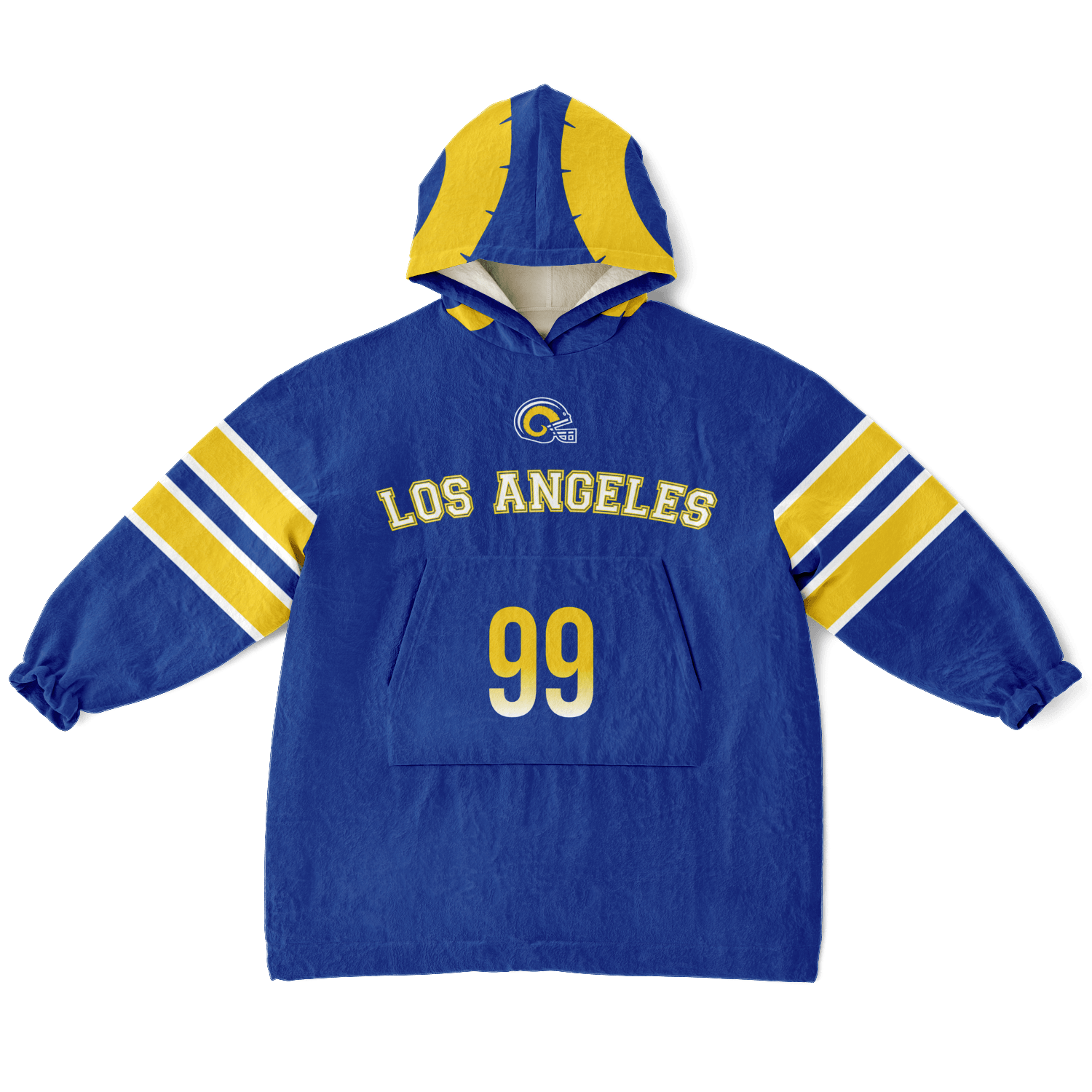 Personalized Los Angeles Hoodie Blanket product image 1