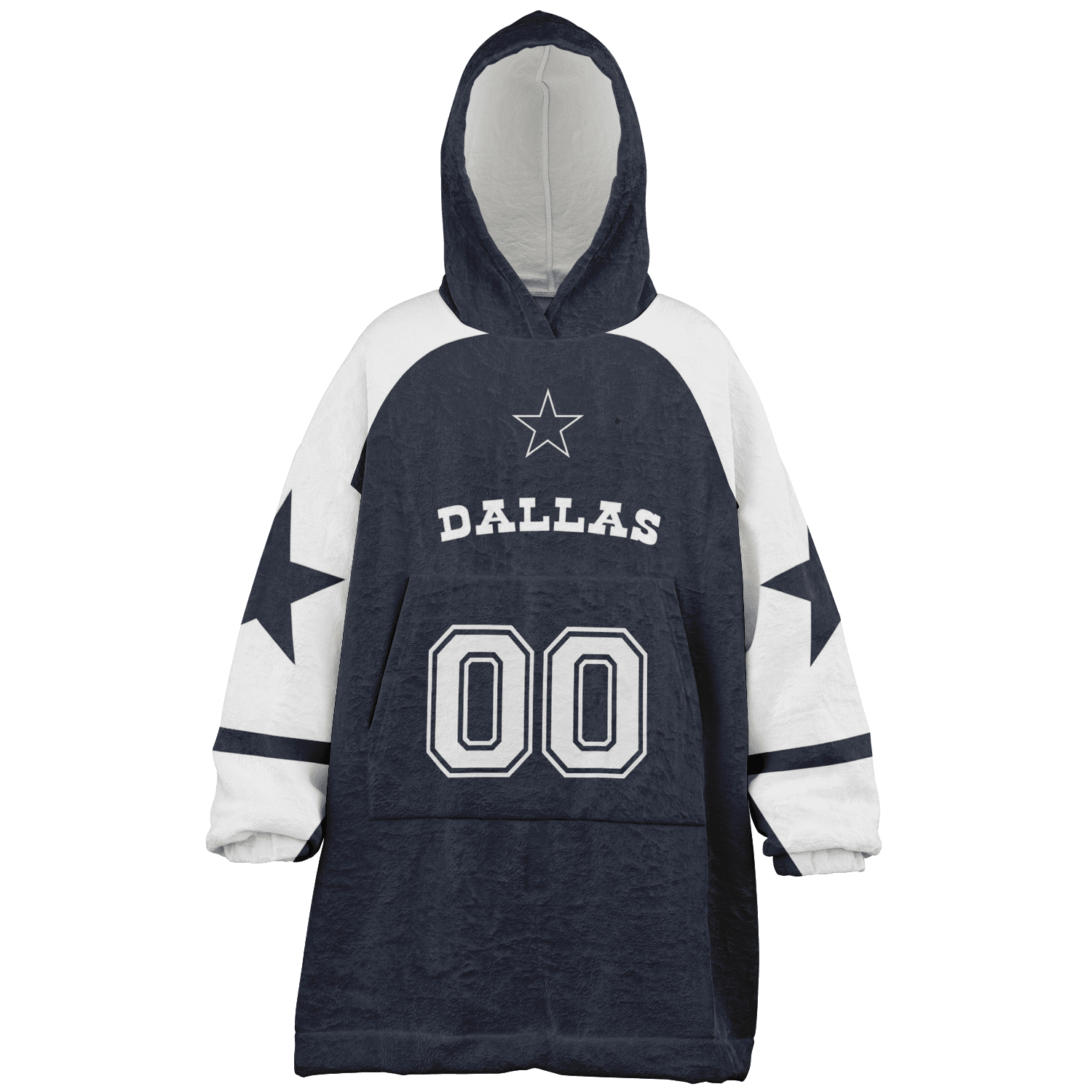 Personalized Dallas Hoodie Blanket product image 14