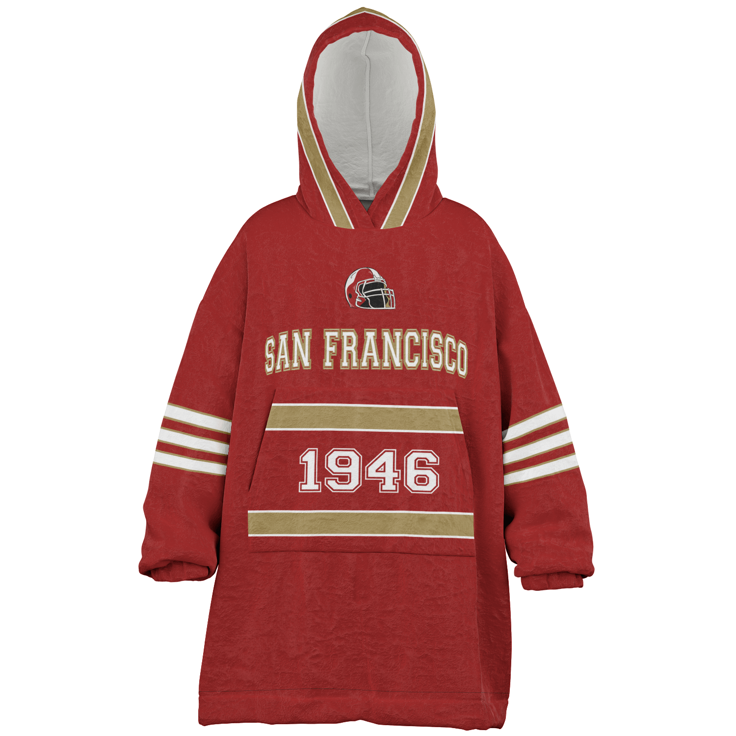 Personalized San Francisco Hoodie Blanket product image 14