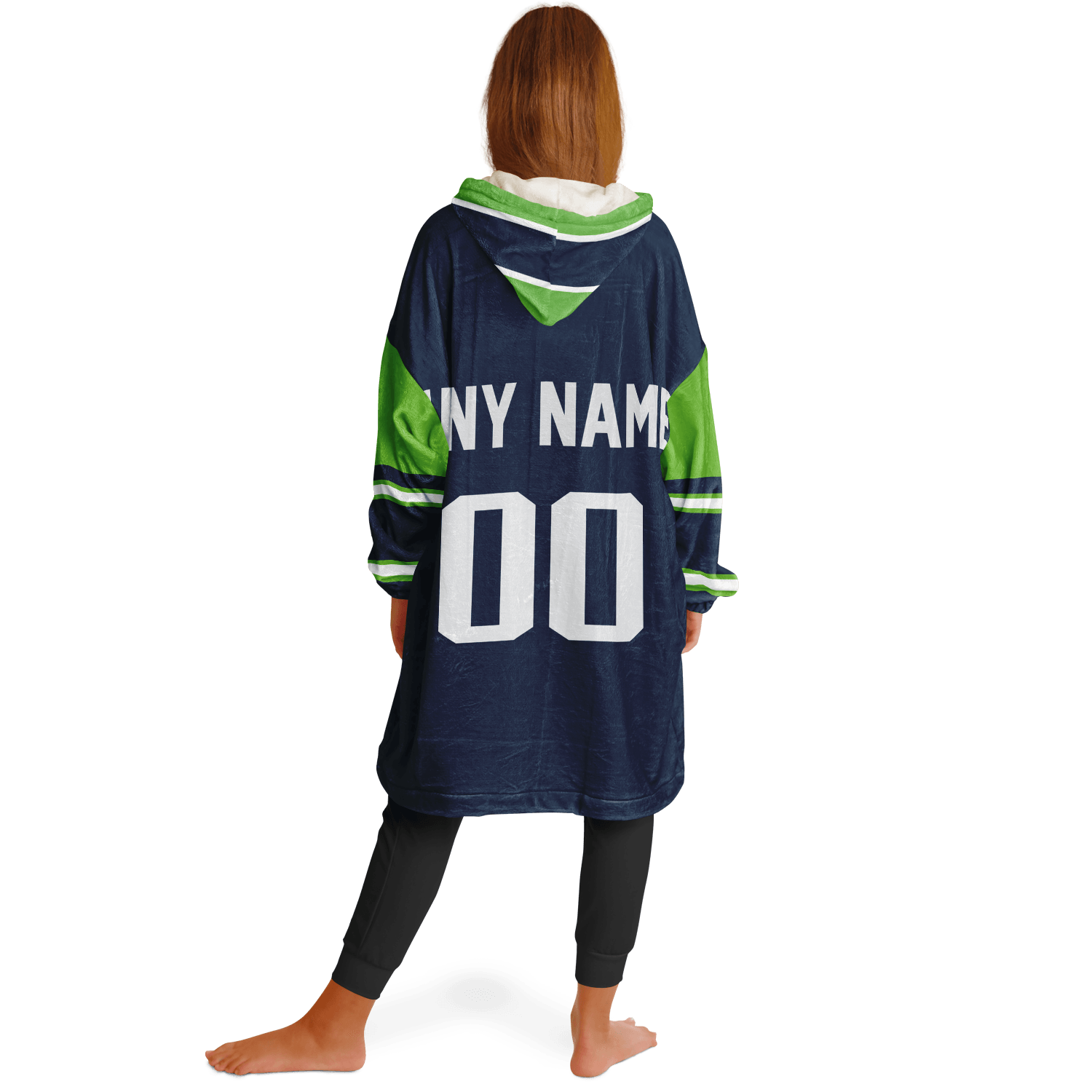 Personalized Seattle Hoodie Blanket product image 7