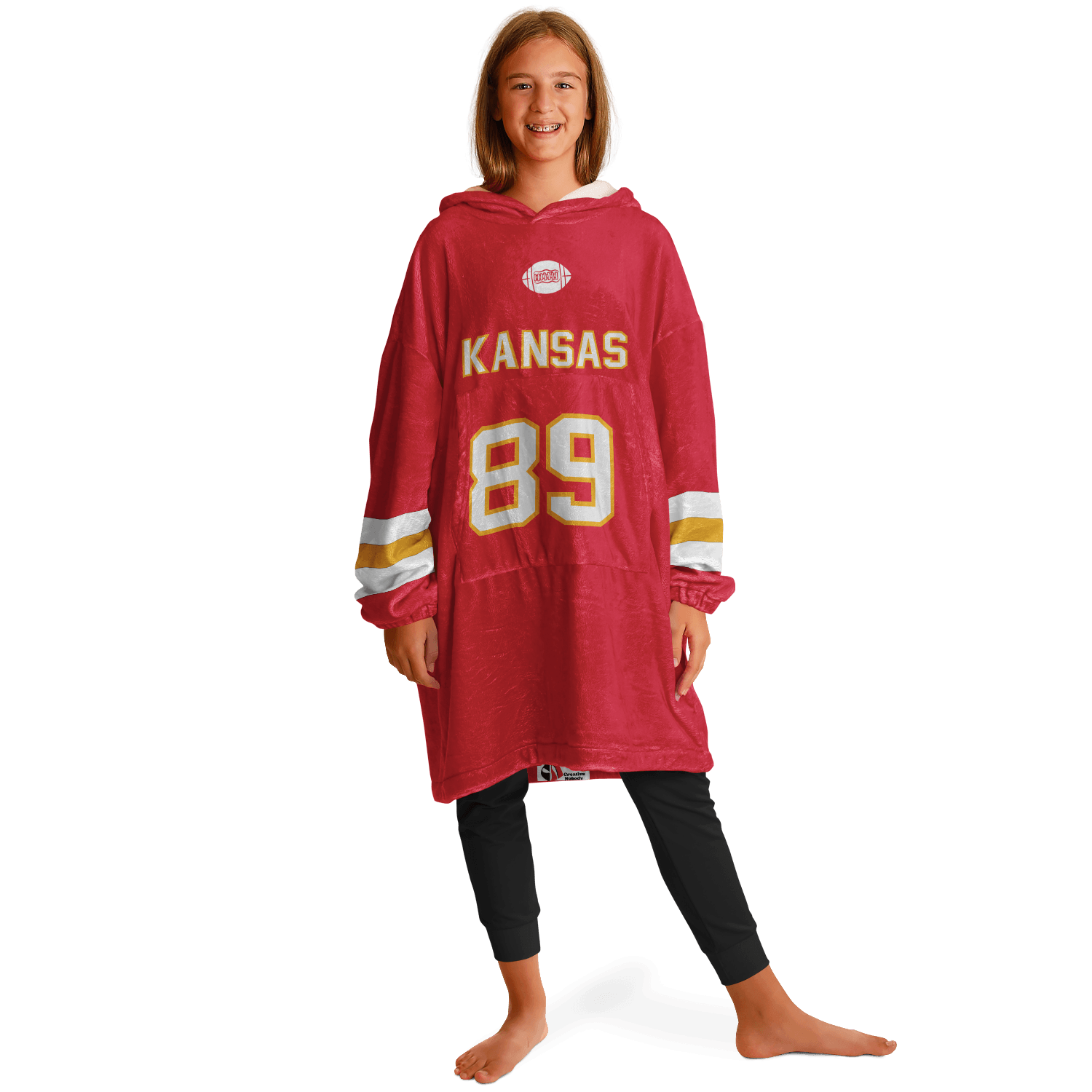 Personalized Kansas City Hoodie Blanket product image 5