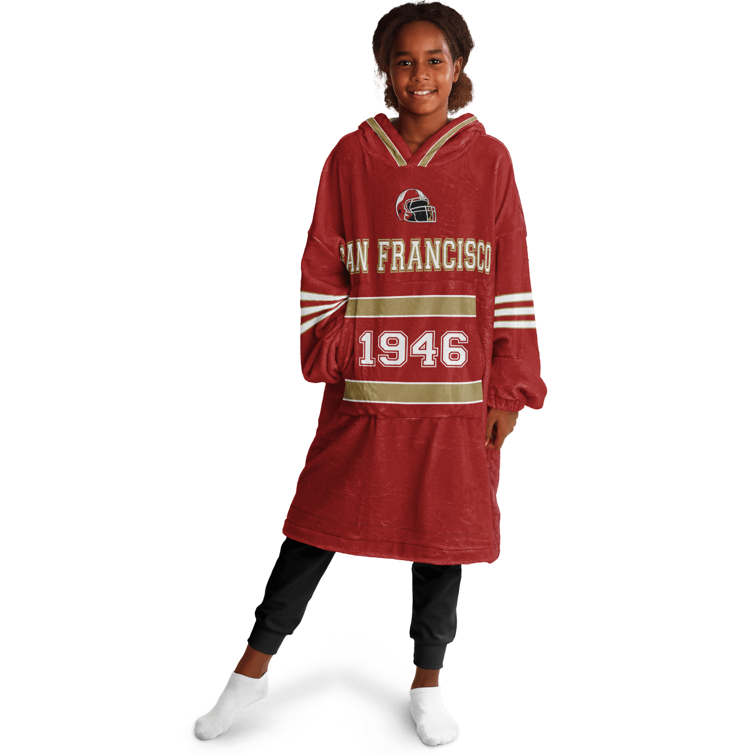 Personalized San Francisco Hoodie Blanket product image 8