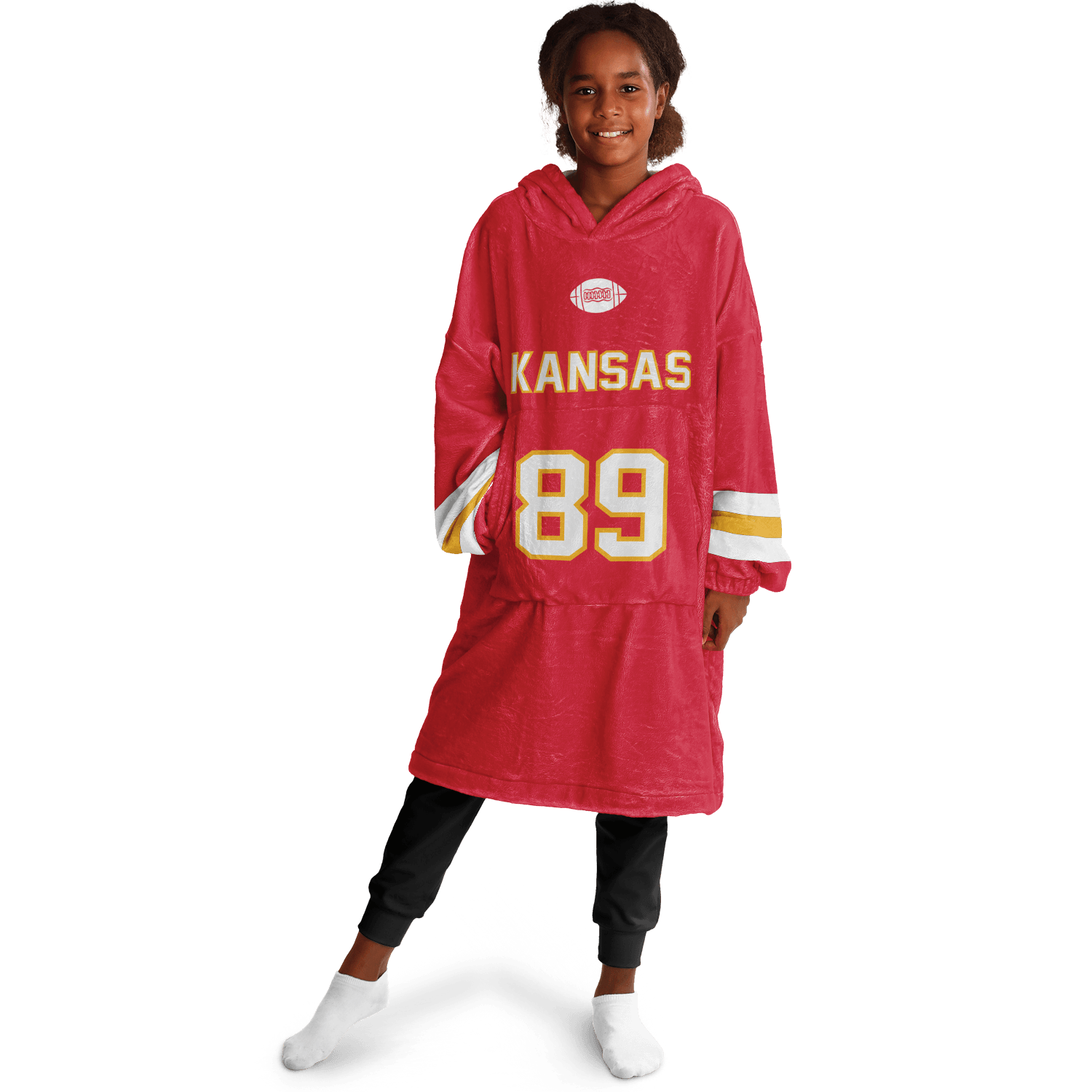 Personalized Kansas City Hoodie Blanket product image 2