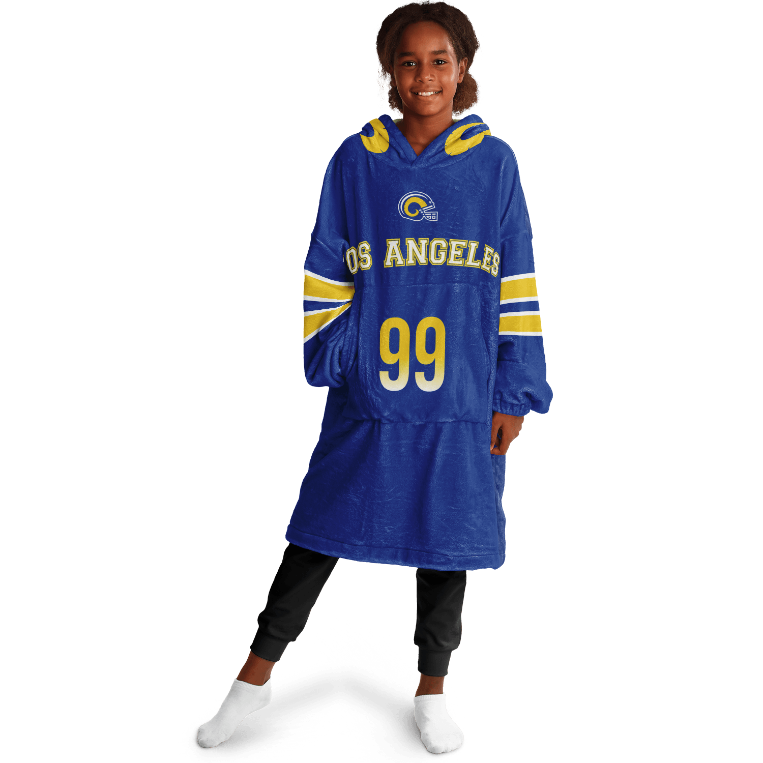 Personalized Los Angeles Hoodie Blanket product image 9