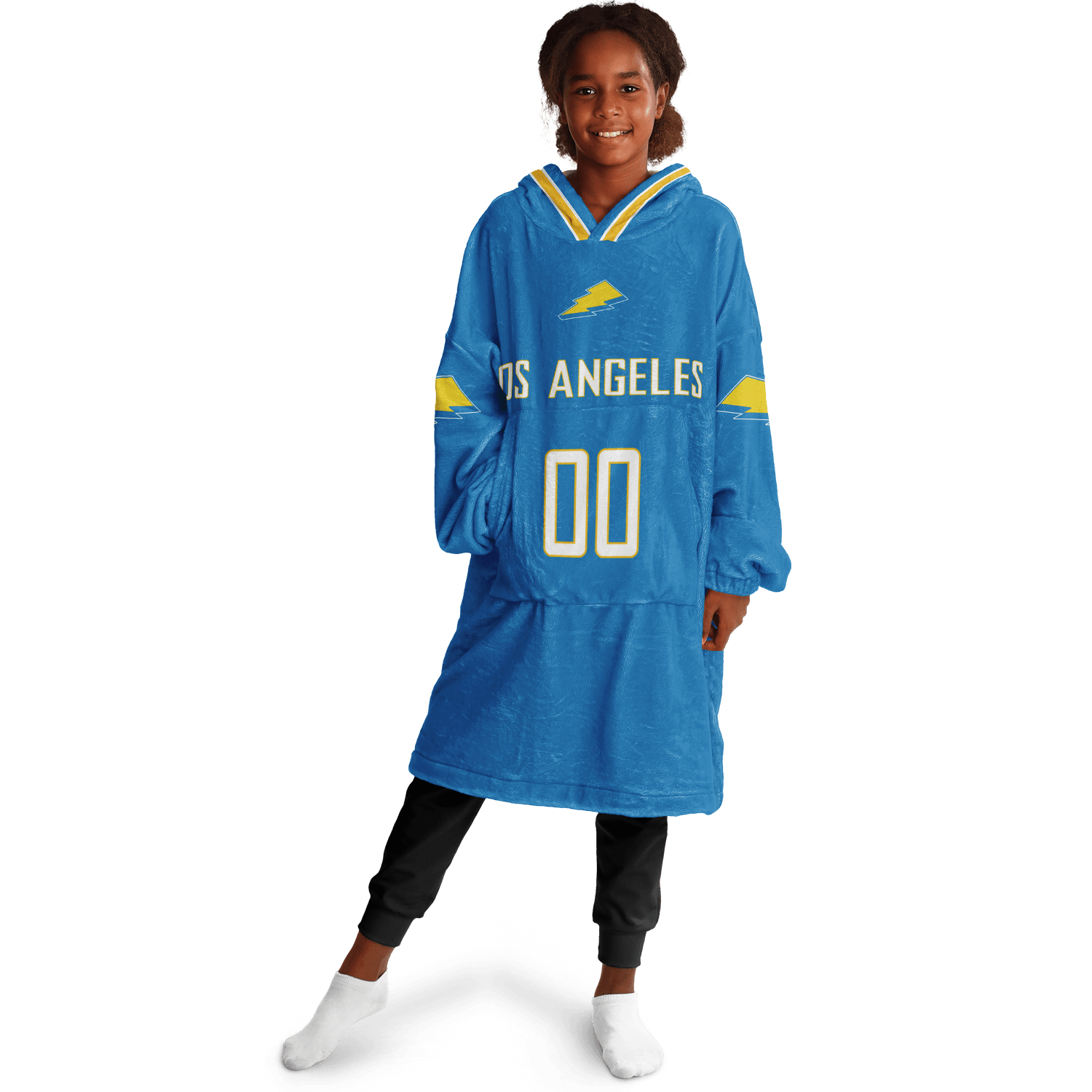 Personalized Los Angeles Hoodie Blanket product image 0