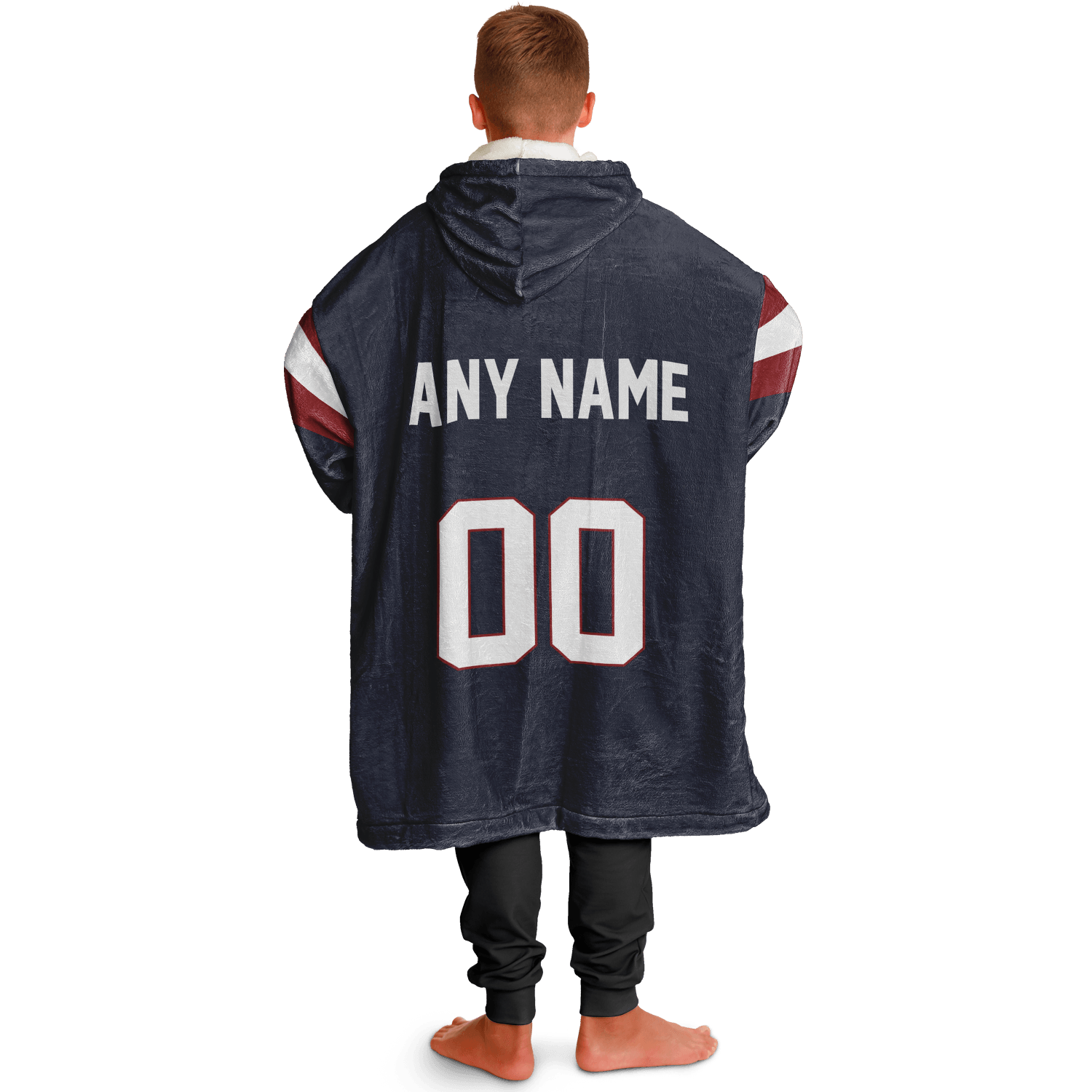 Personalized New England Hoodie Blanket product image 10