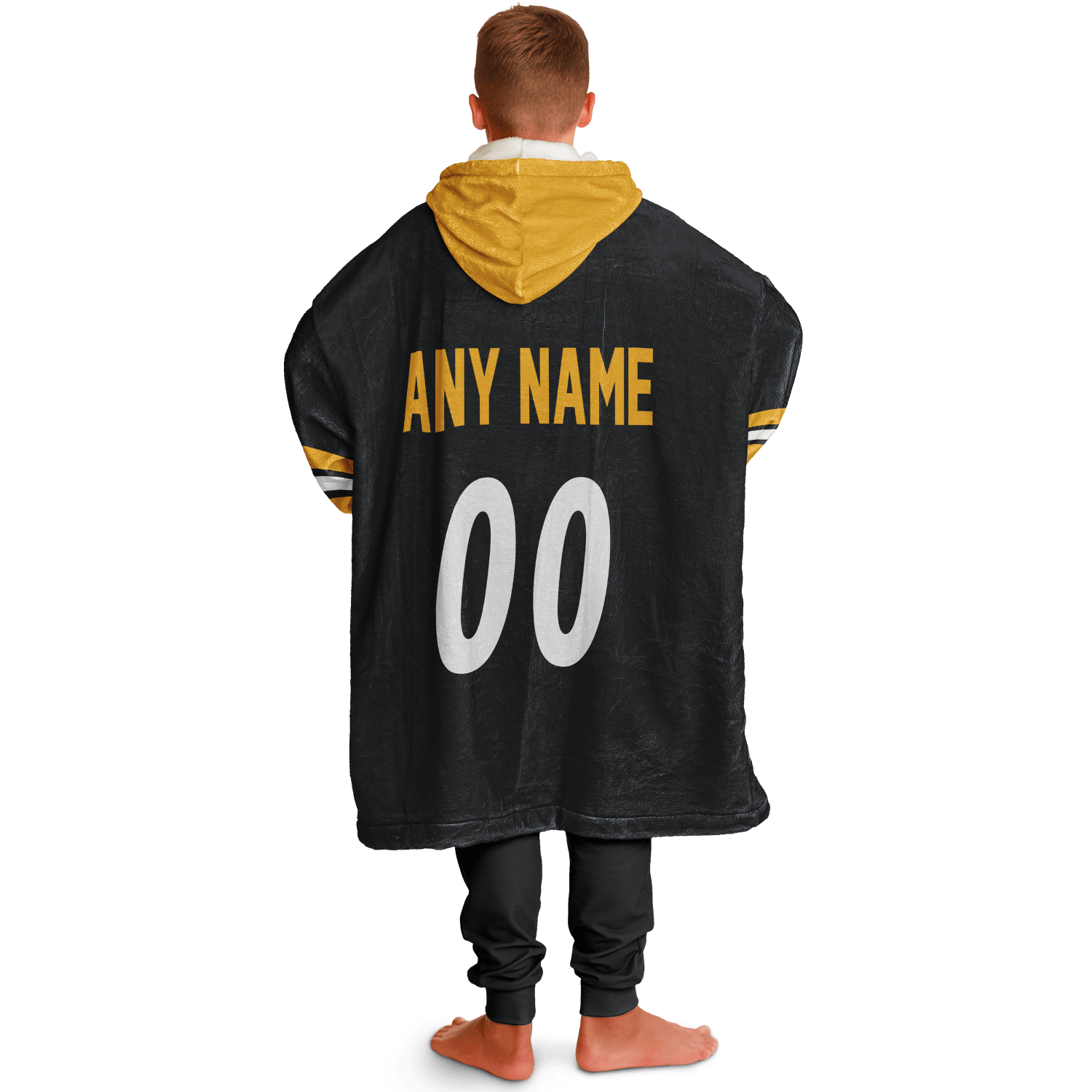 Personalized Pittsburgh Hoodie Blanket product image 10