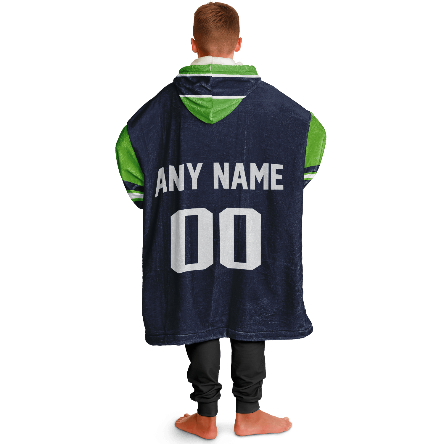 Personalized Seattle Hoodie Blanket product image 9