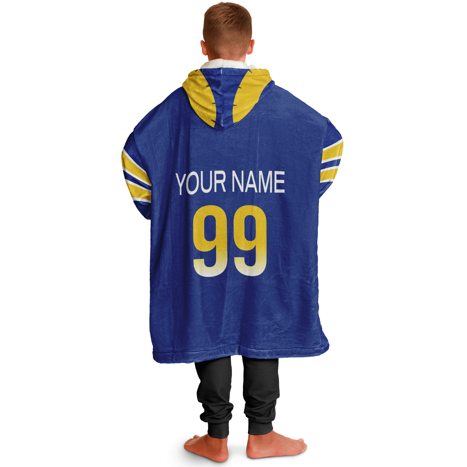 Personalized Los Angeles Hoodie Blanket product image 10