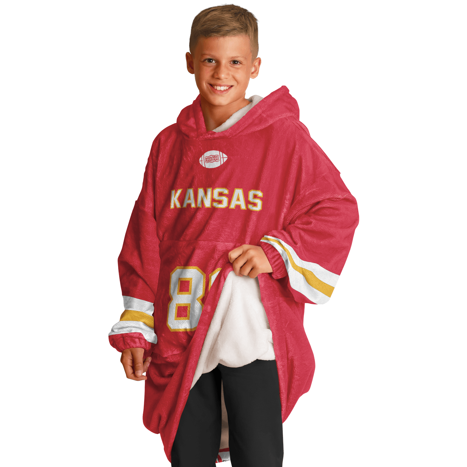 Personalized Kansas City Hoodie Blanket product image 9