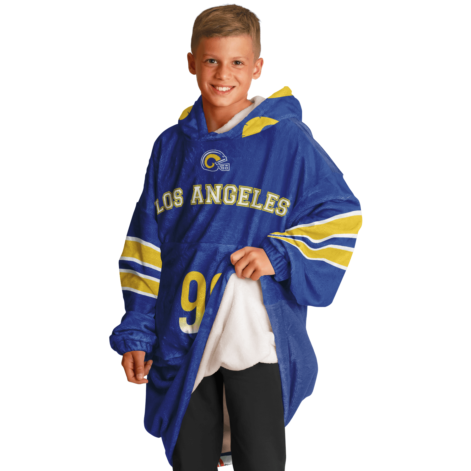 Personalized Los Angeles Hoodie Blanket product image 11