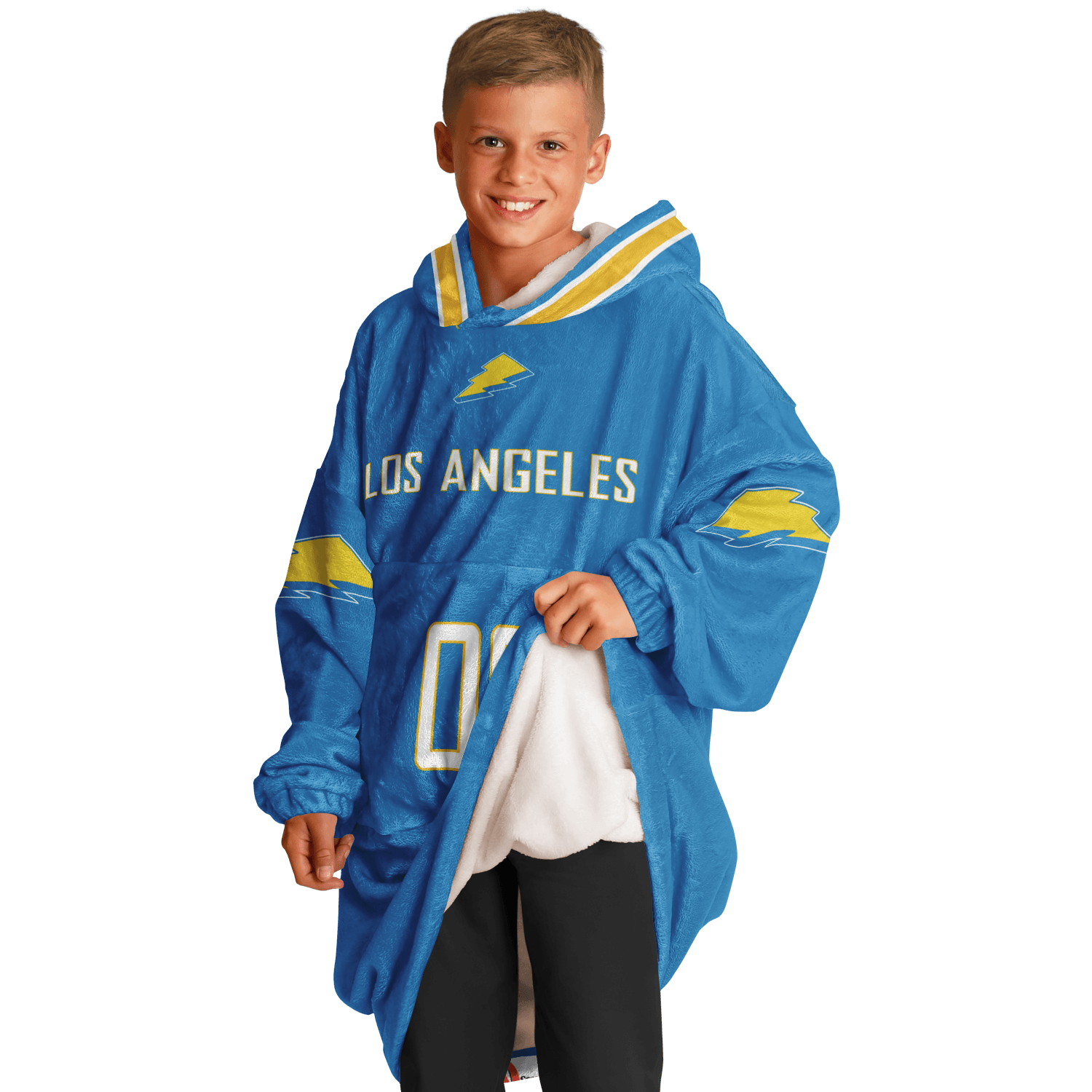 Personalized Los Angeles Hoodie Blanket product image 4