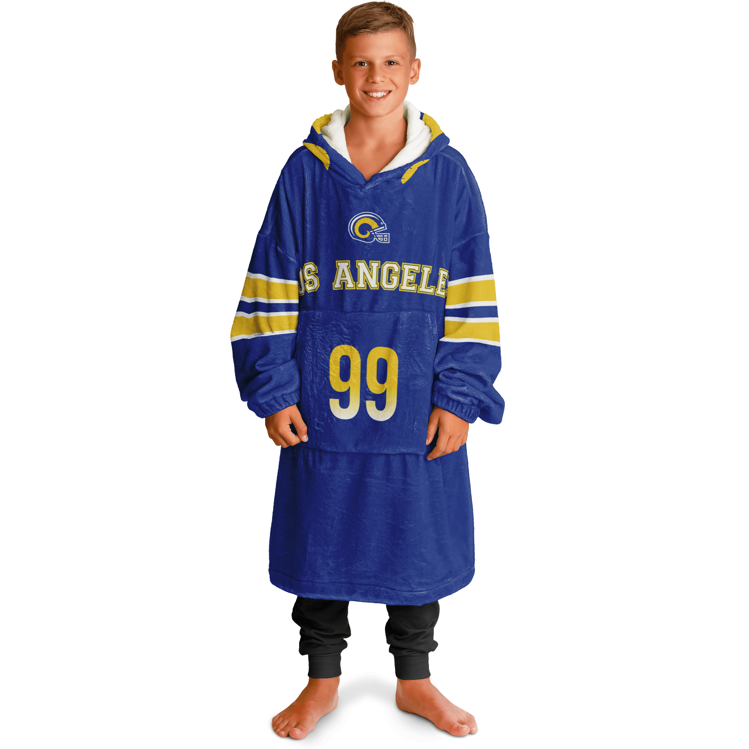 Personalized Los Angeles Hoodie Blanket product image 13