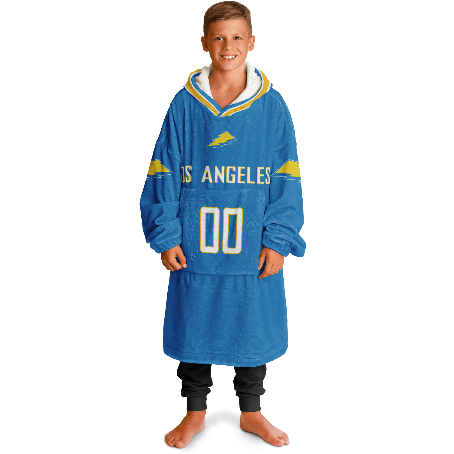 Personalized Los Angeles Hoodie Blanket product image 6