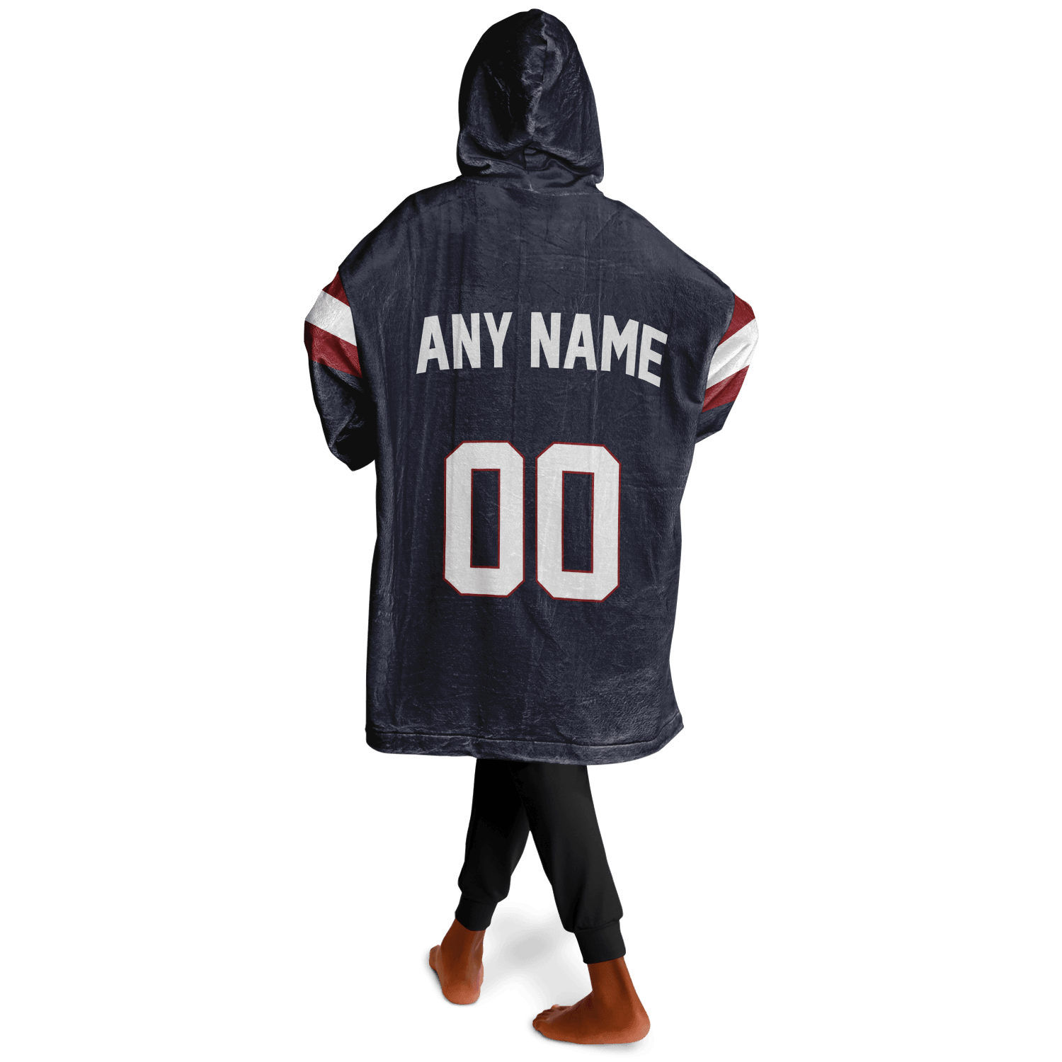 Personalized New England Hoodie Blanket product image 7