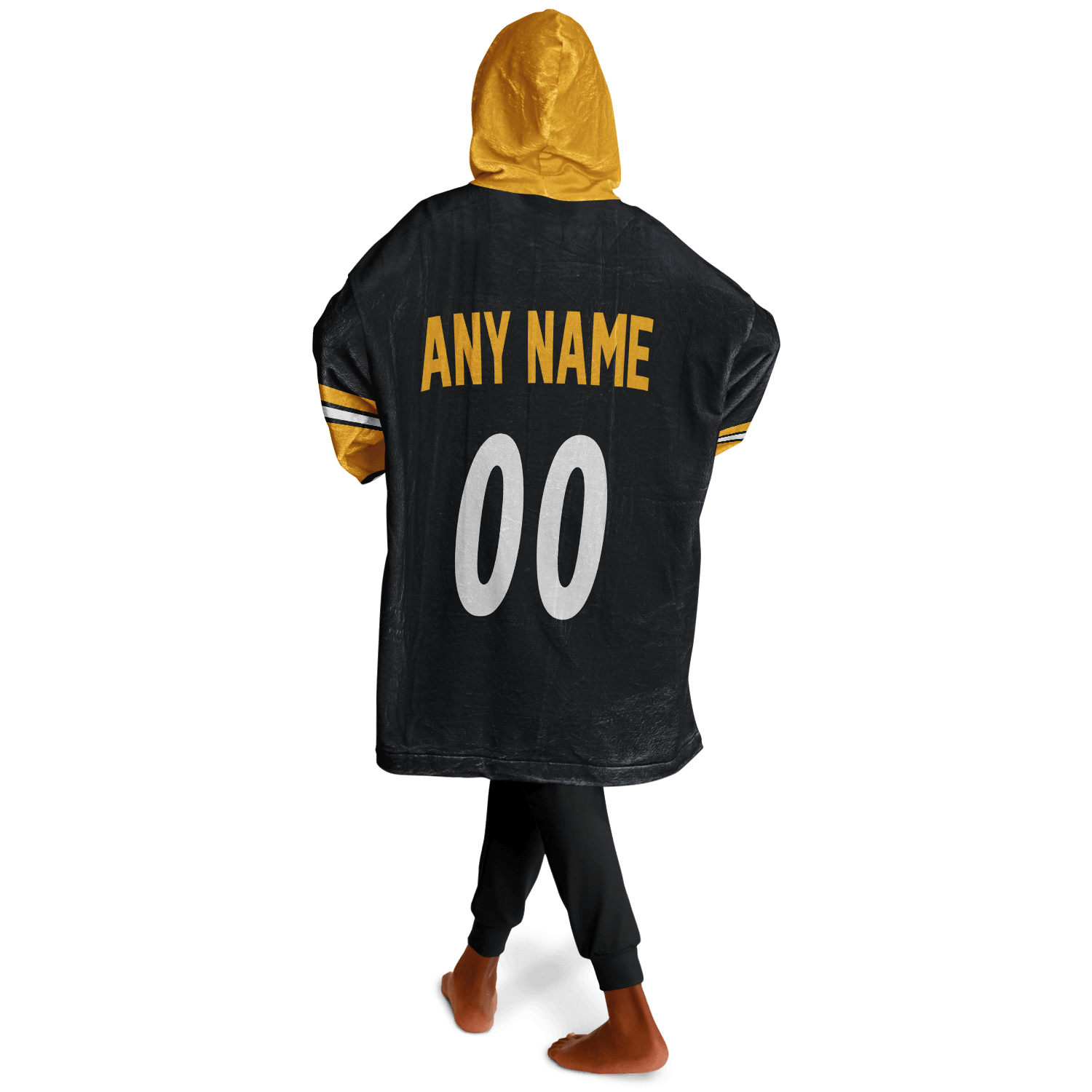 Personalized Pittsburgh Hoodie Blanket product image 7