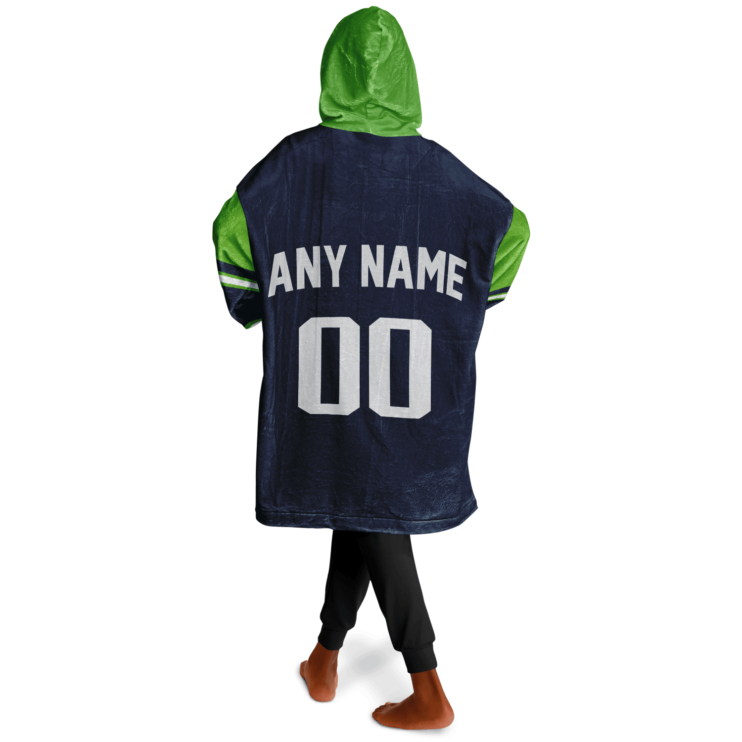 Personalized Seattle Hoodie Blanket product image 6