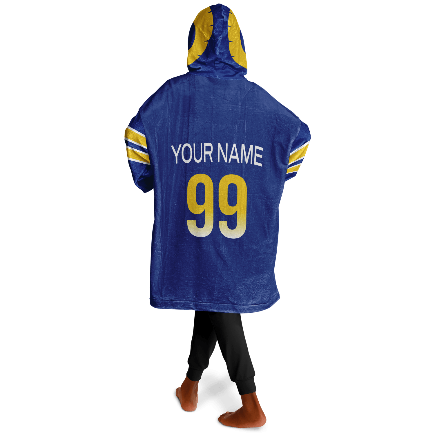 Personalized Los Angeles Hoodie Blanket product image 7