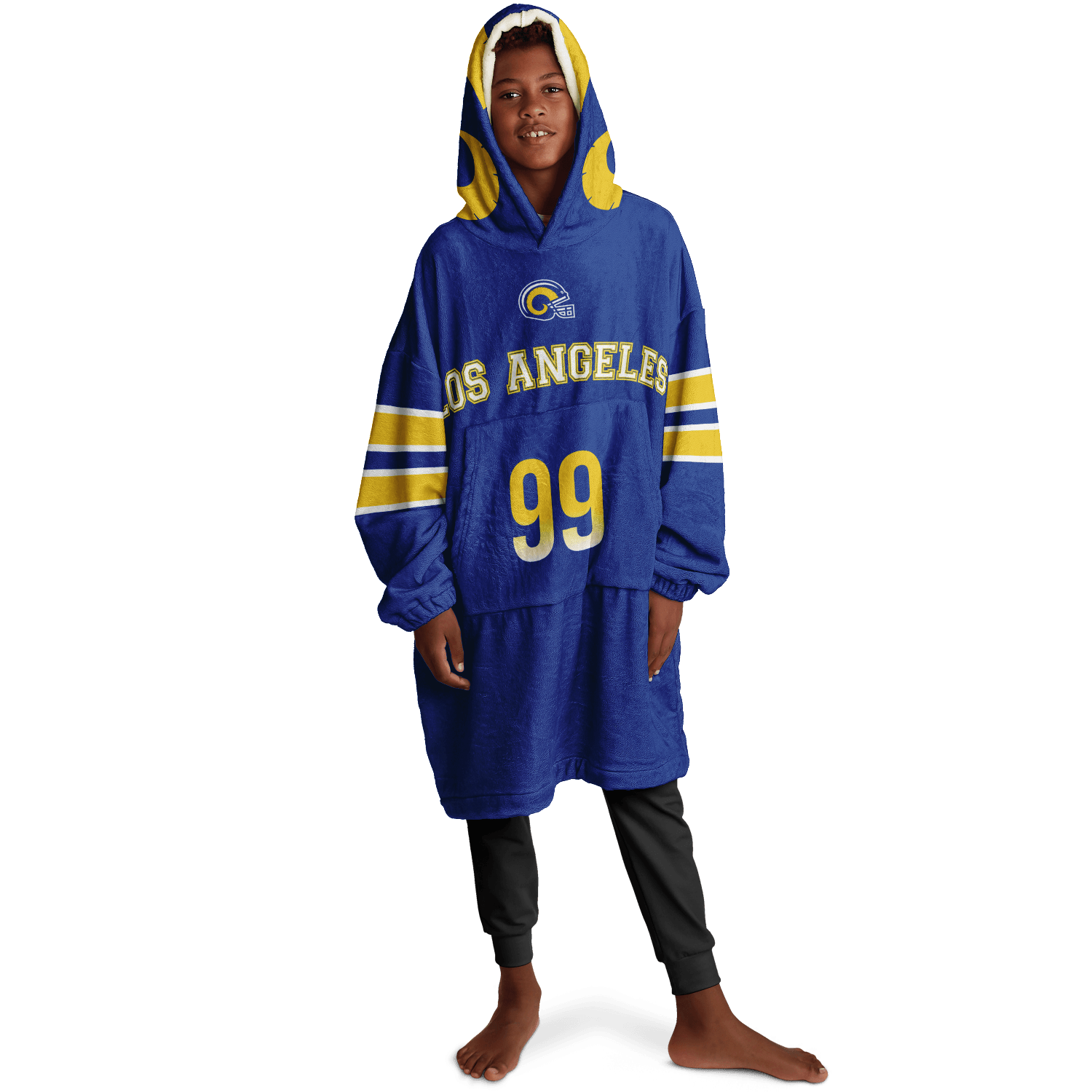 Personalized Los Angeles Hoodie Blanket product image 6