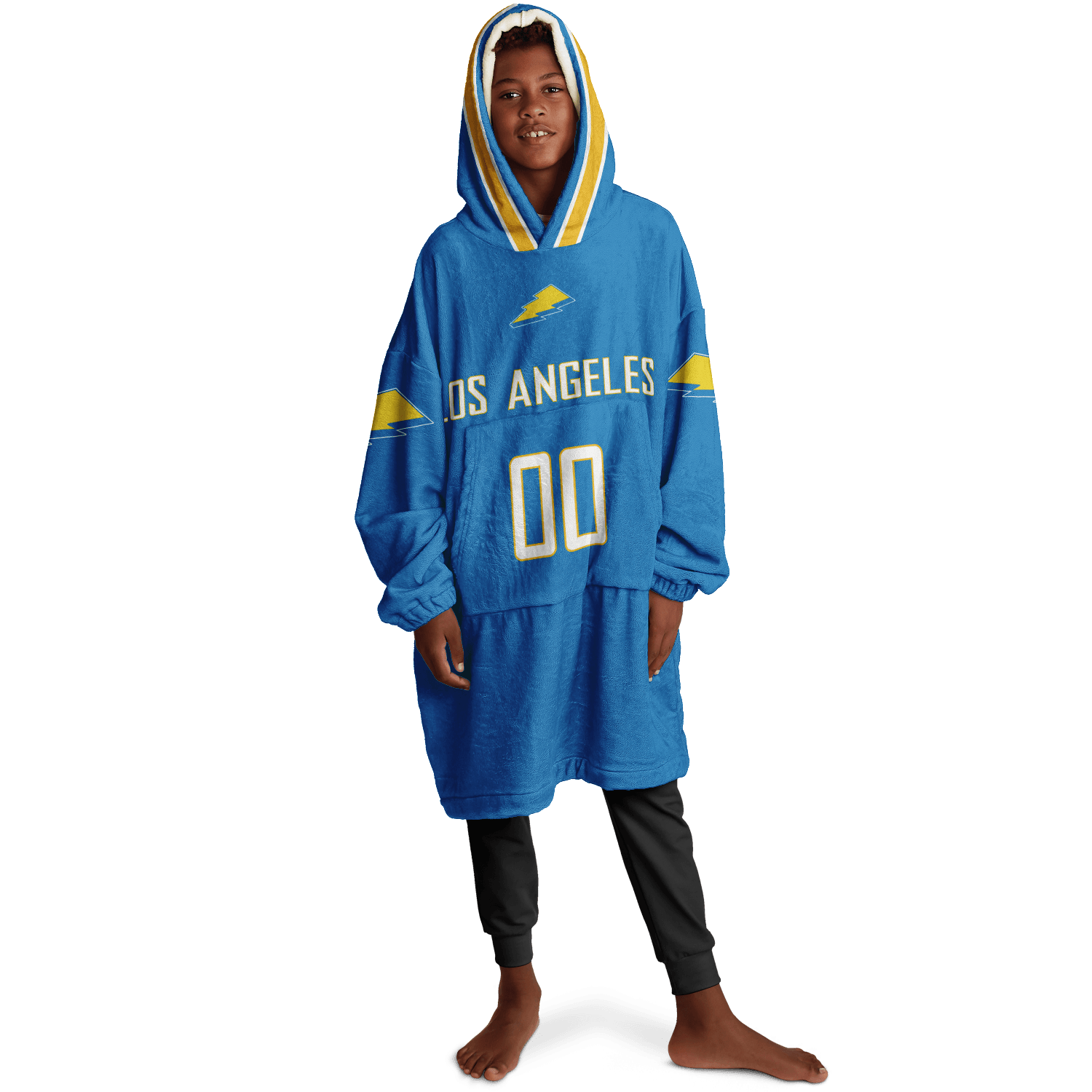 Personalized Los Angeles Hoodie Blanket product image 3