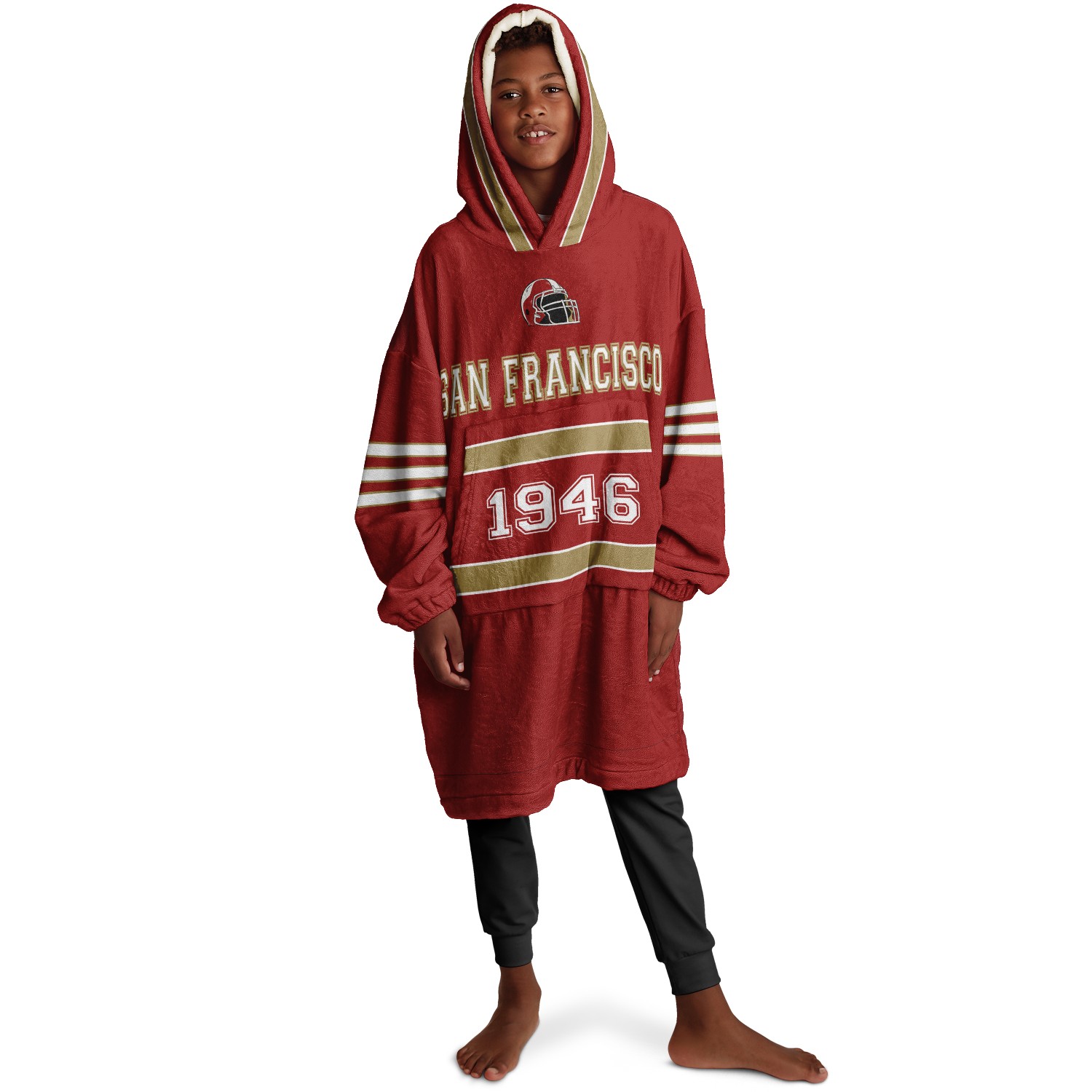 Personalized San Francisco Hoodie Blanket product image 13