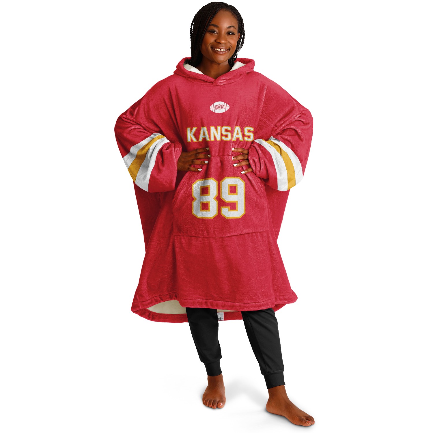 Personalized Kansas City Hoodie Blanket product image 11