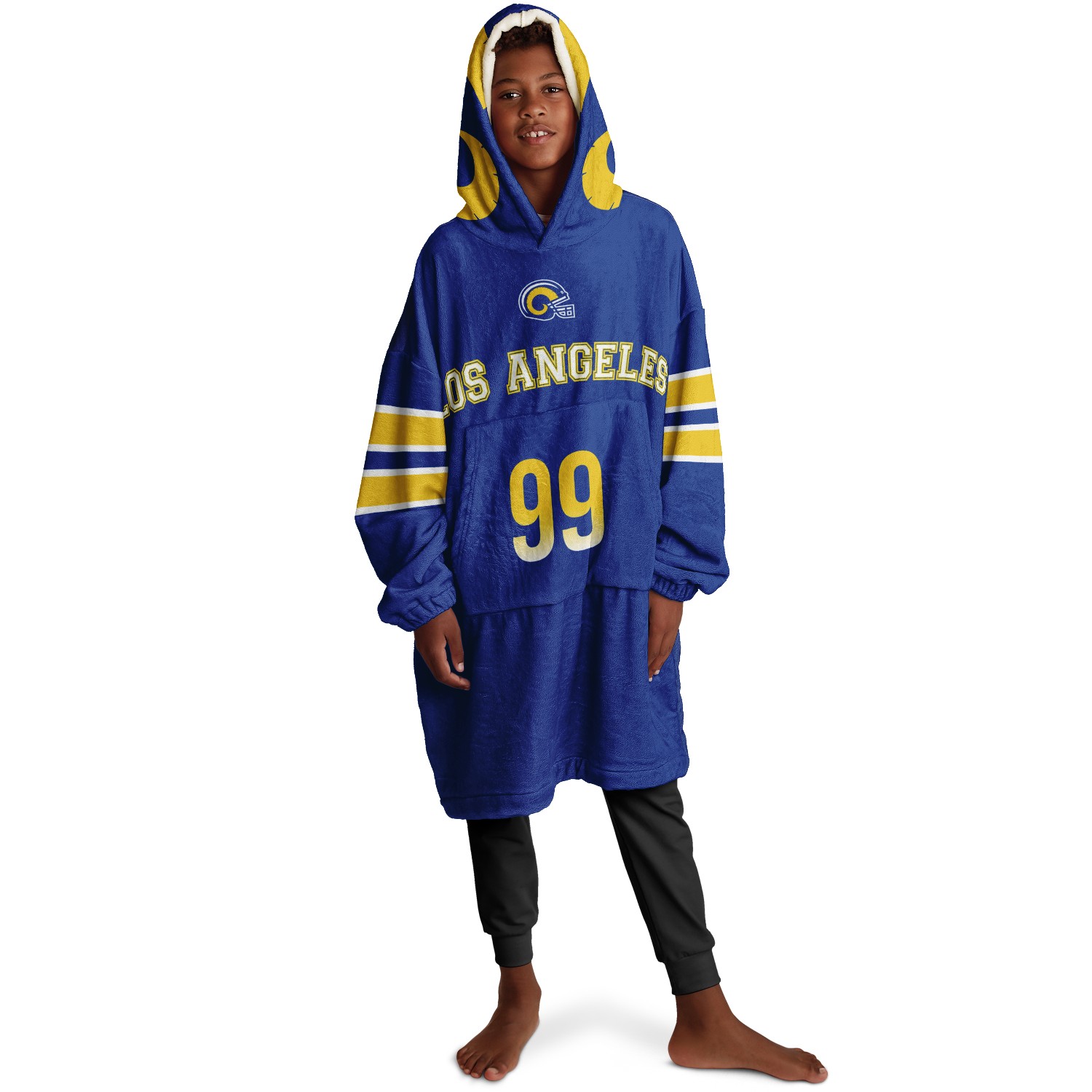 Personalized Los Angeles Hoodie Blanket product image 14