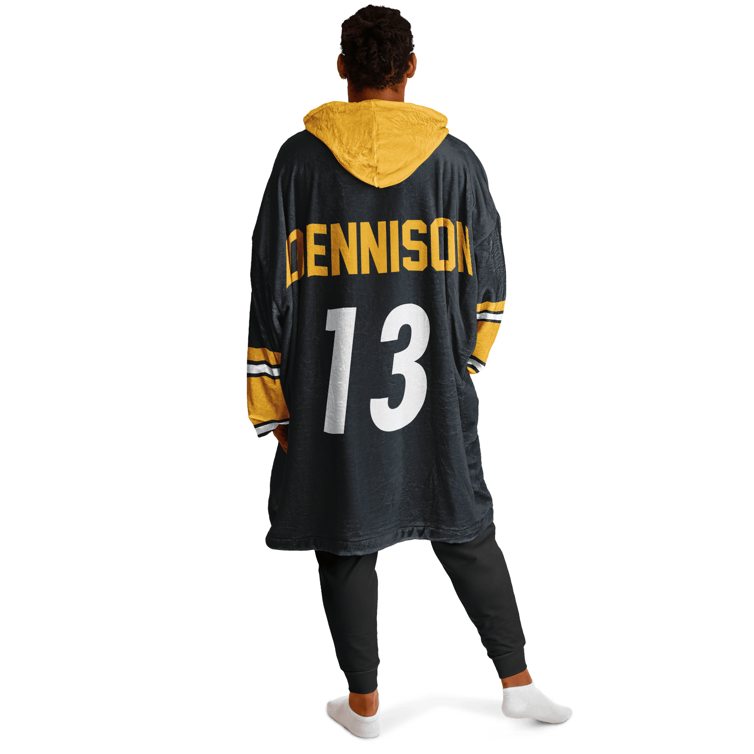 Personalized Pittsburgh Hoodie Blanket product image 10