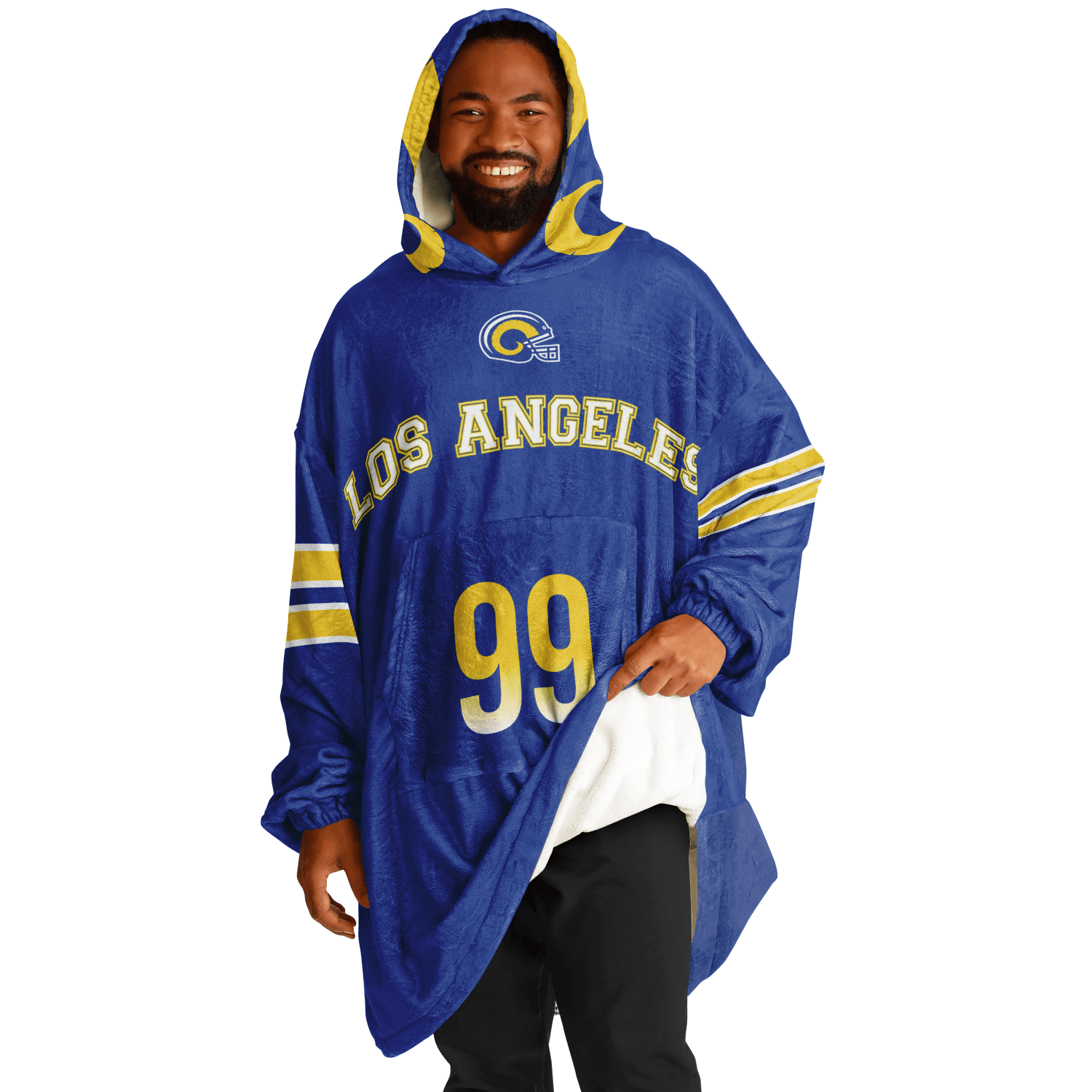 Personalized Los Angeles Hoodie Blanket product image 9