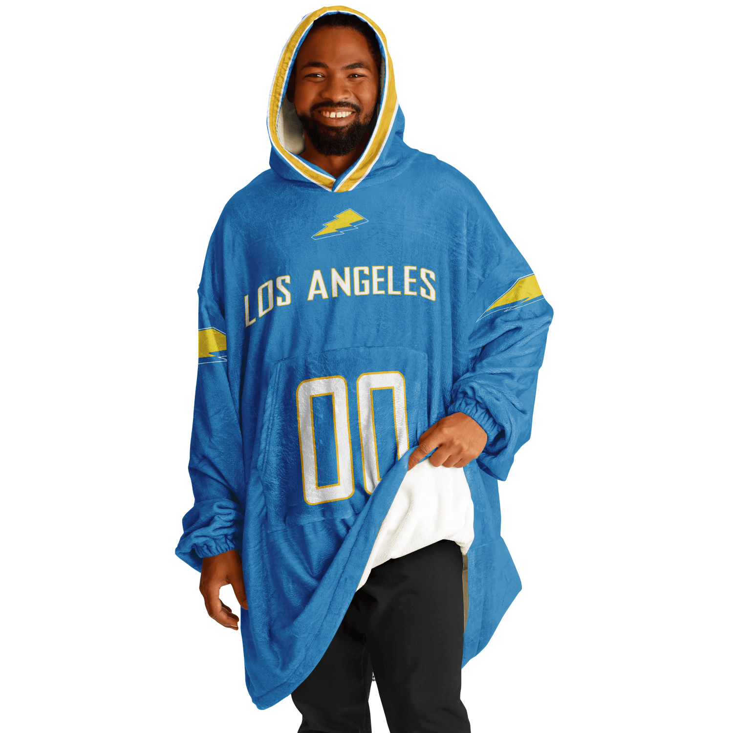 Personalized Los Angeles Hoodie Blanket product image 9