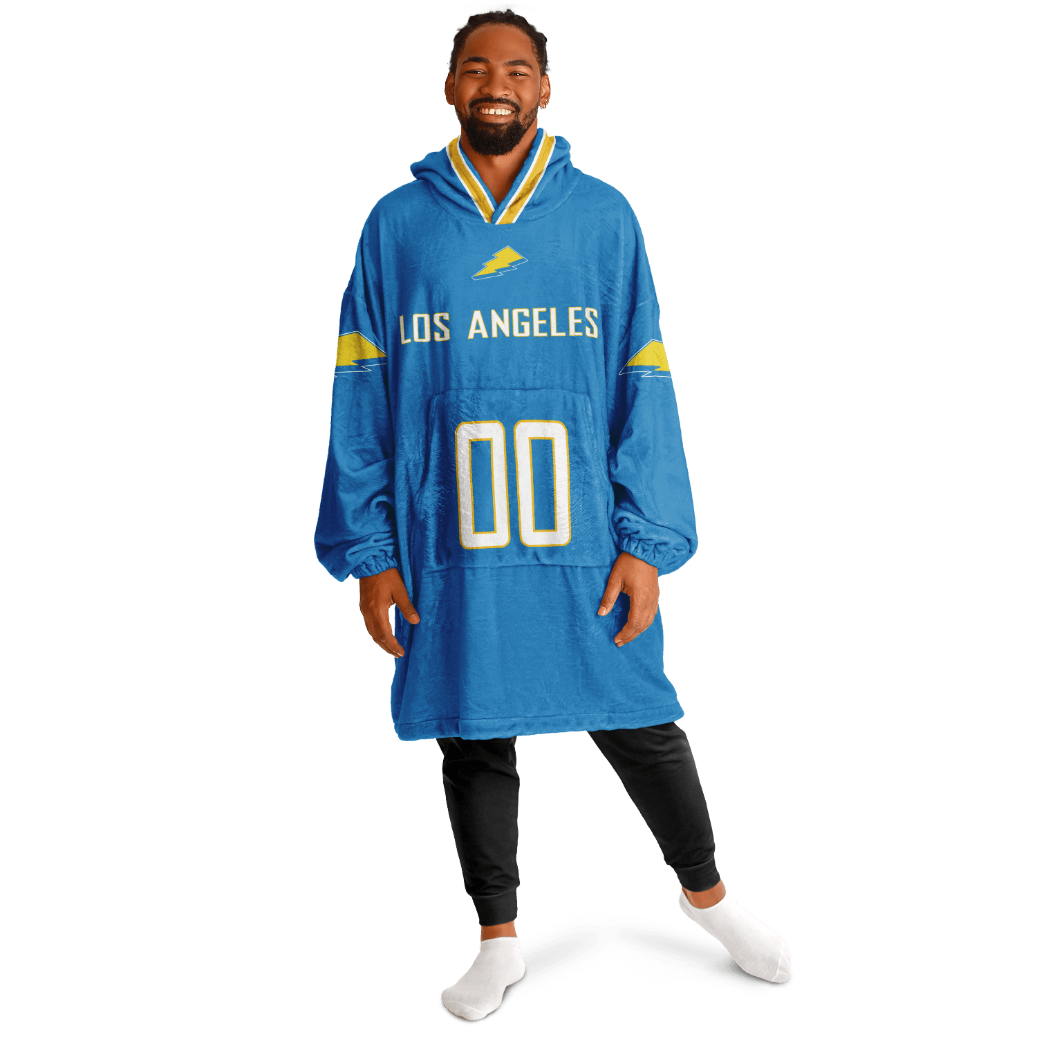 Personalized Los Angeles Hoodie Blanket product image 11