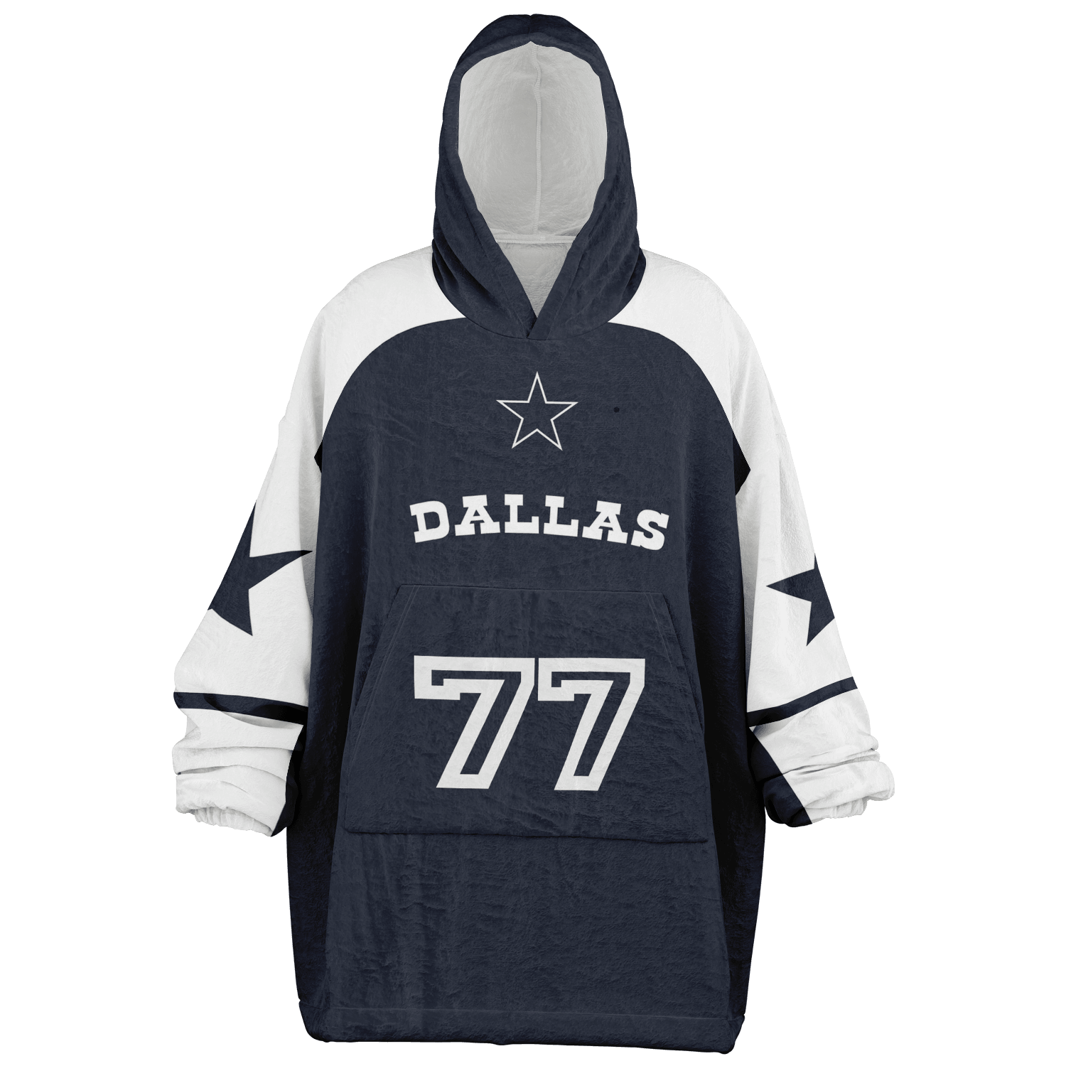 Personalized Dallas Hoodie Blanket product image 9