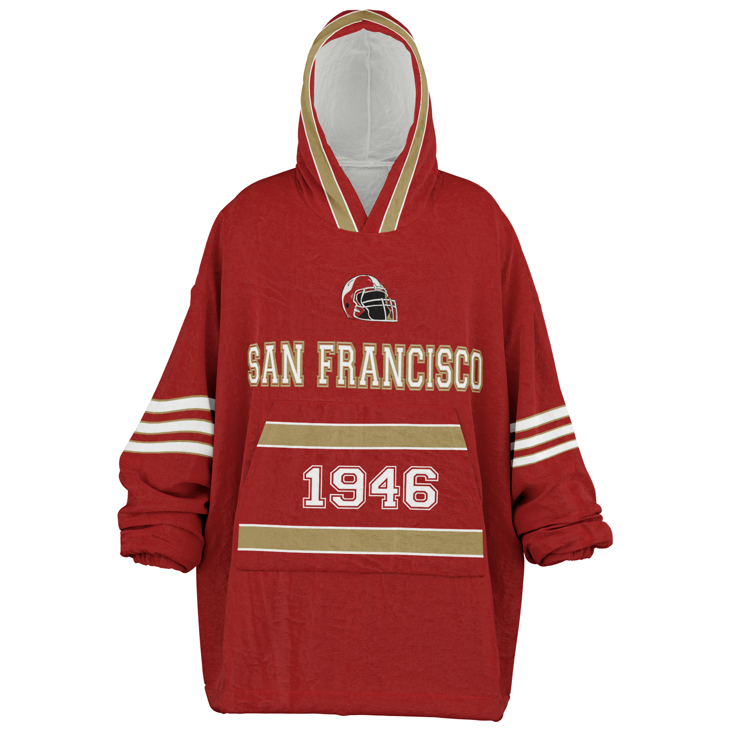 Personalized San Francisco Hoodie Blanket product image 13