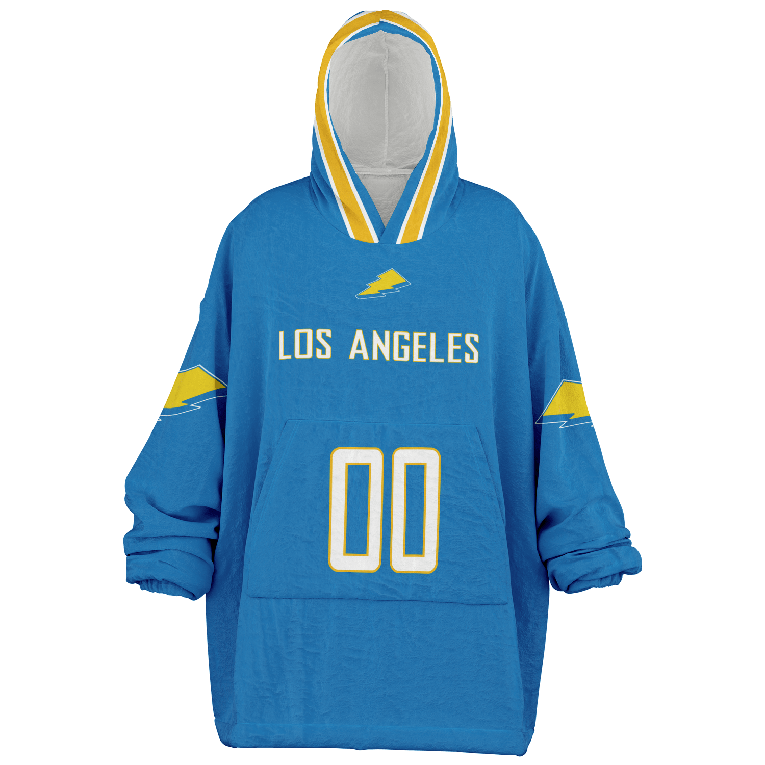 Personalized Los Angeles Hoodie Blanket product image 13