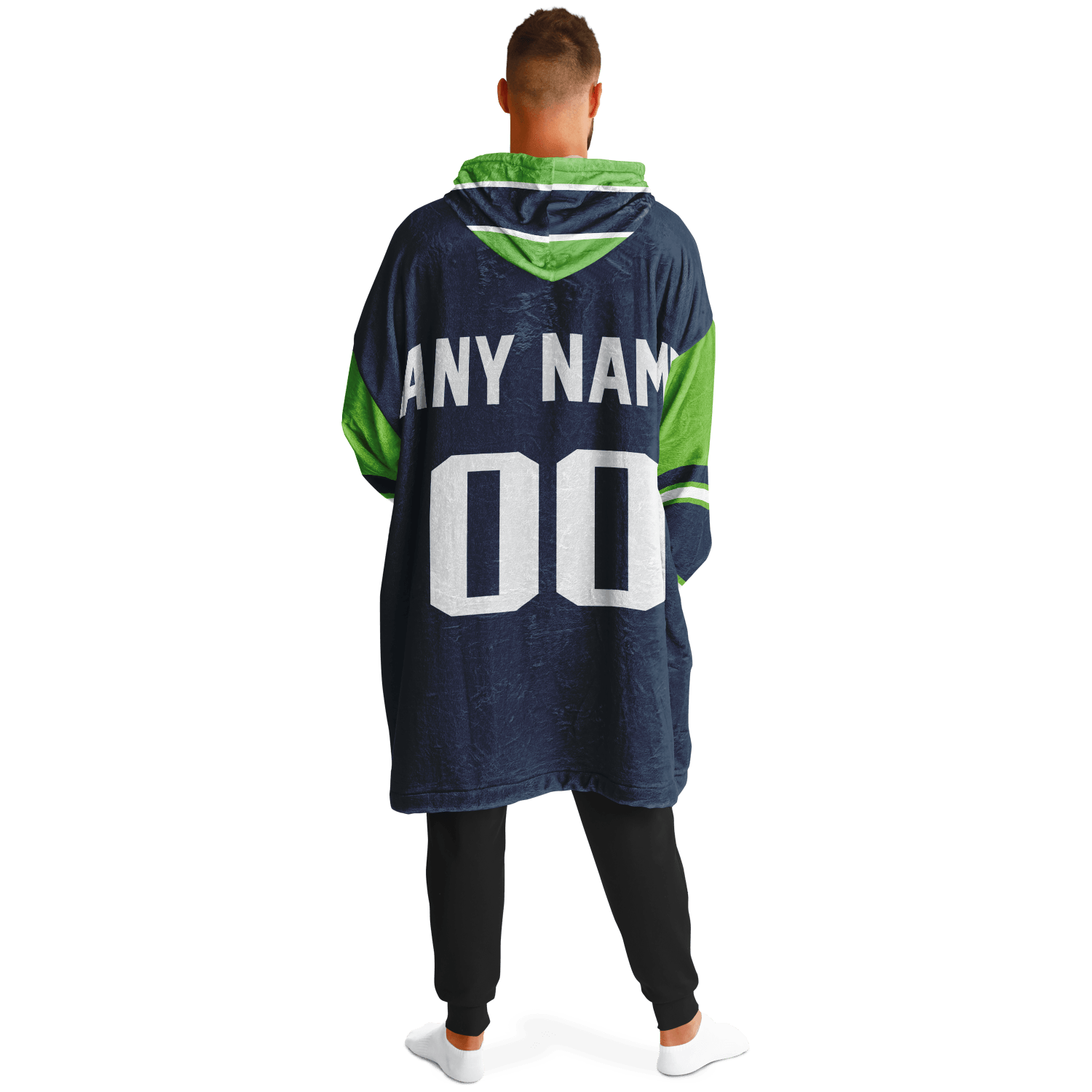 Personalized Seattle Hoodie Blanket product image 7