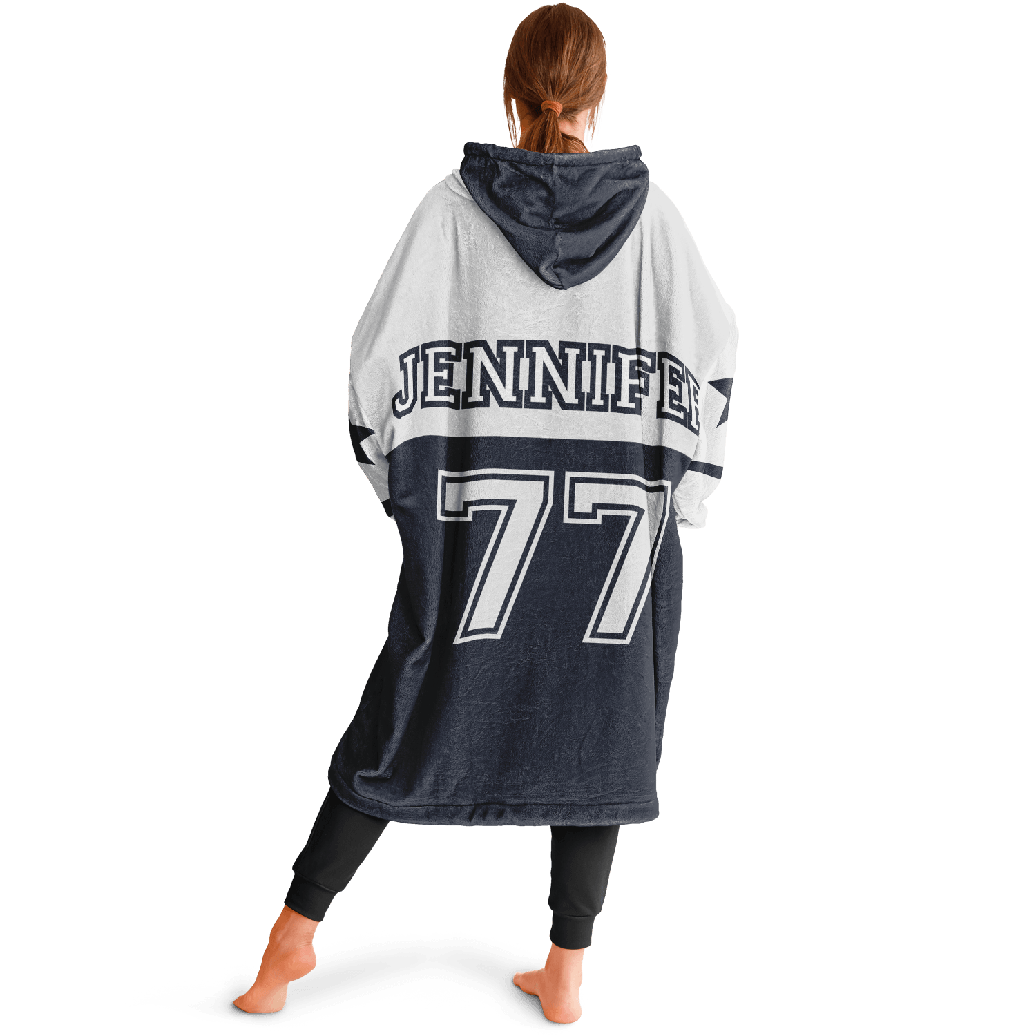 Personalized Dallas Hoodie Blanket product image 15