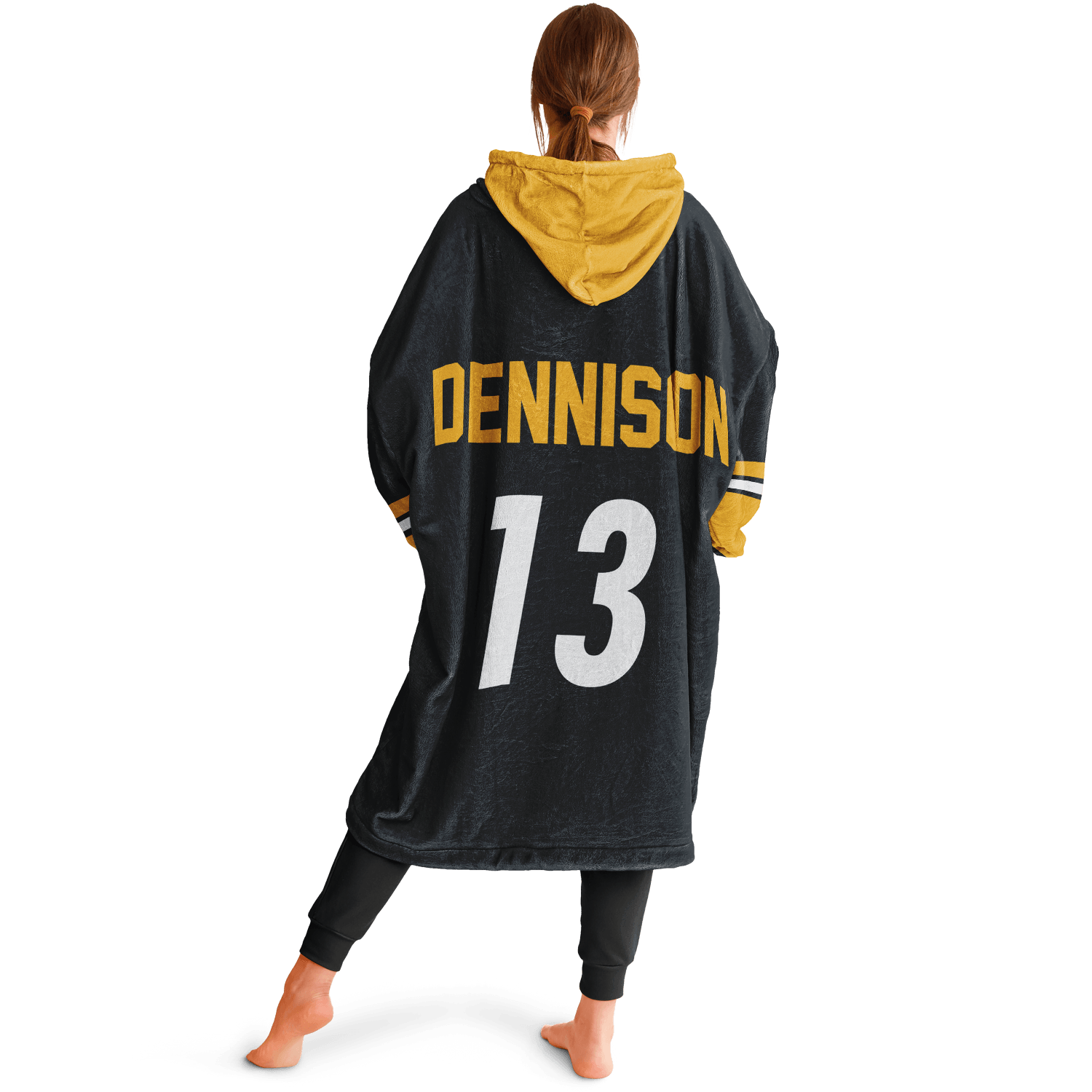 Personalized Pittsburgh Hoodie Blanket product image 5