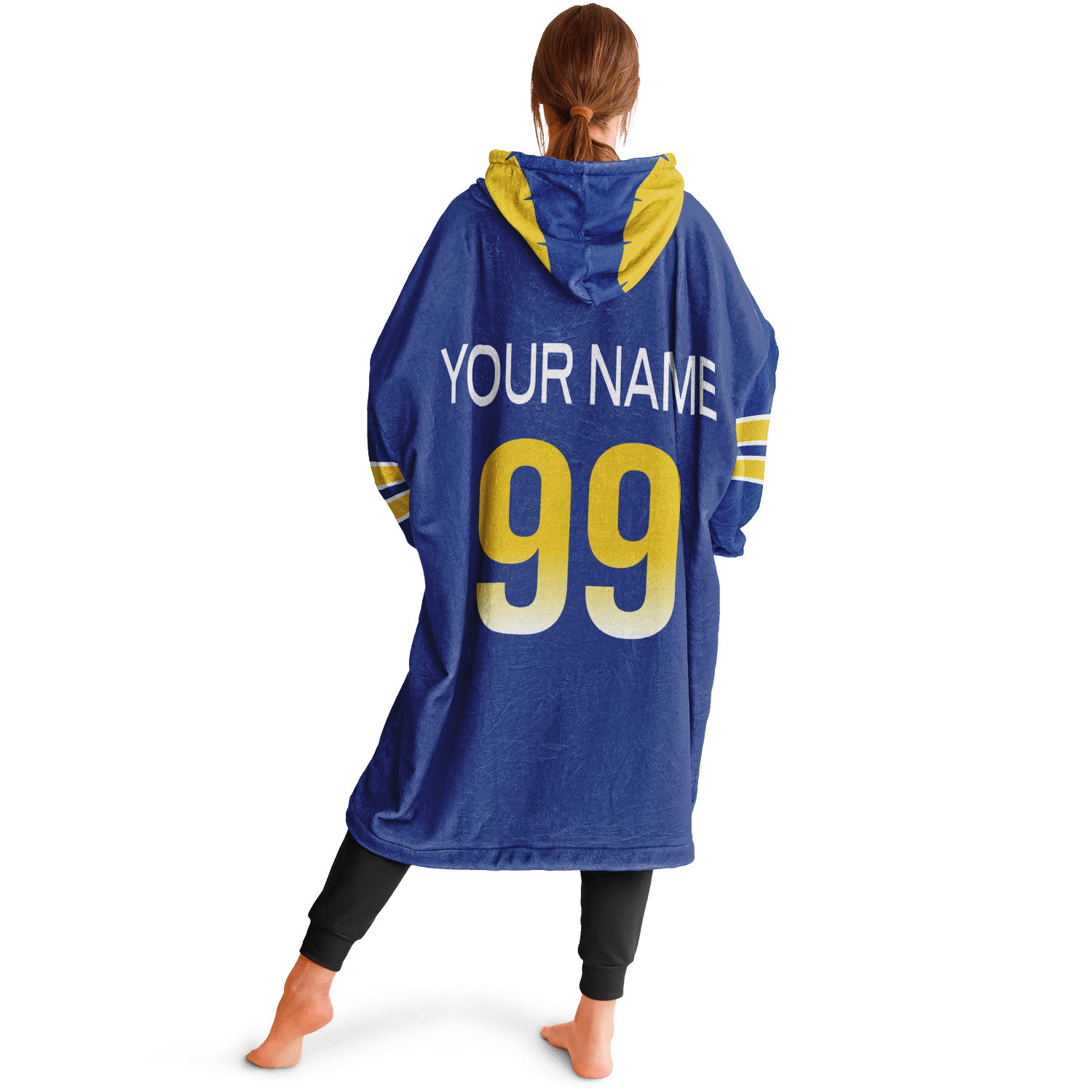 Personalized Los Angeles Hoodie Blanket product image 14