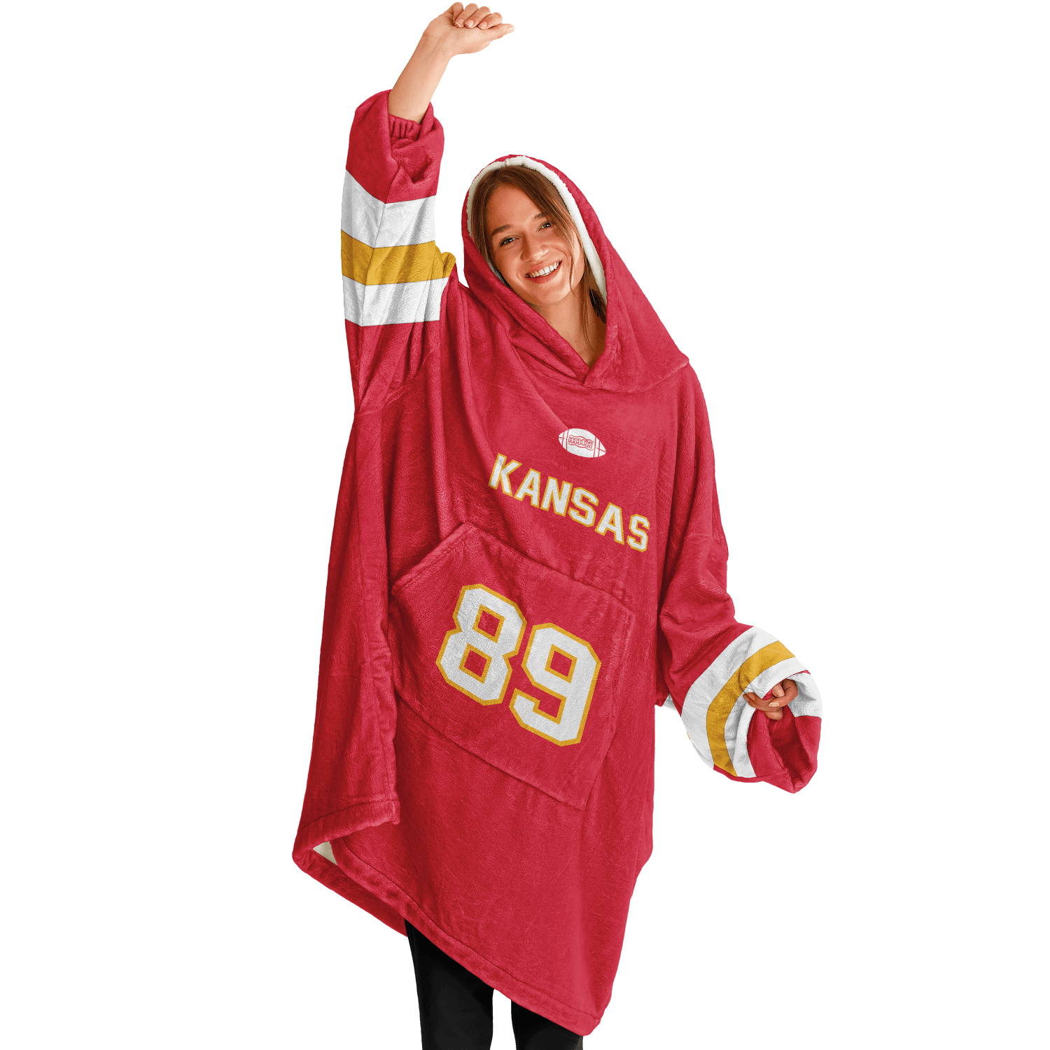 Personalized Kansas City Hoodie Blanket product image 10