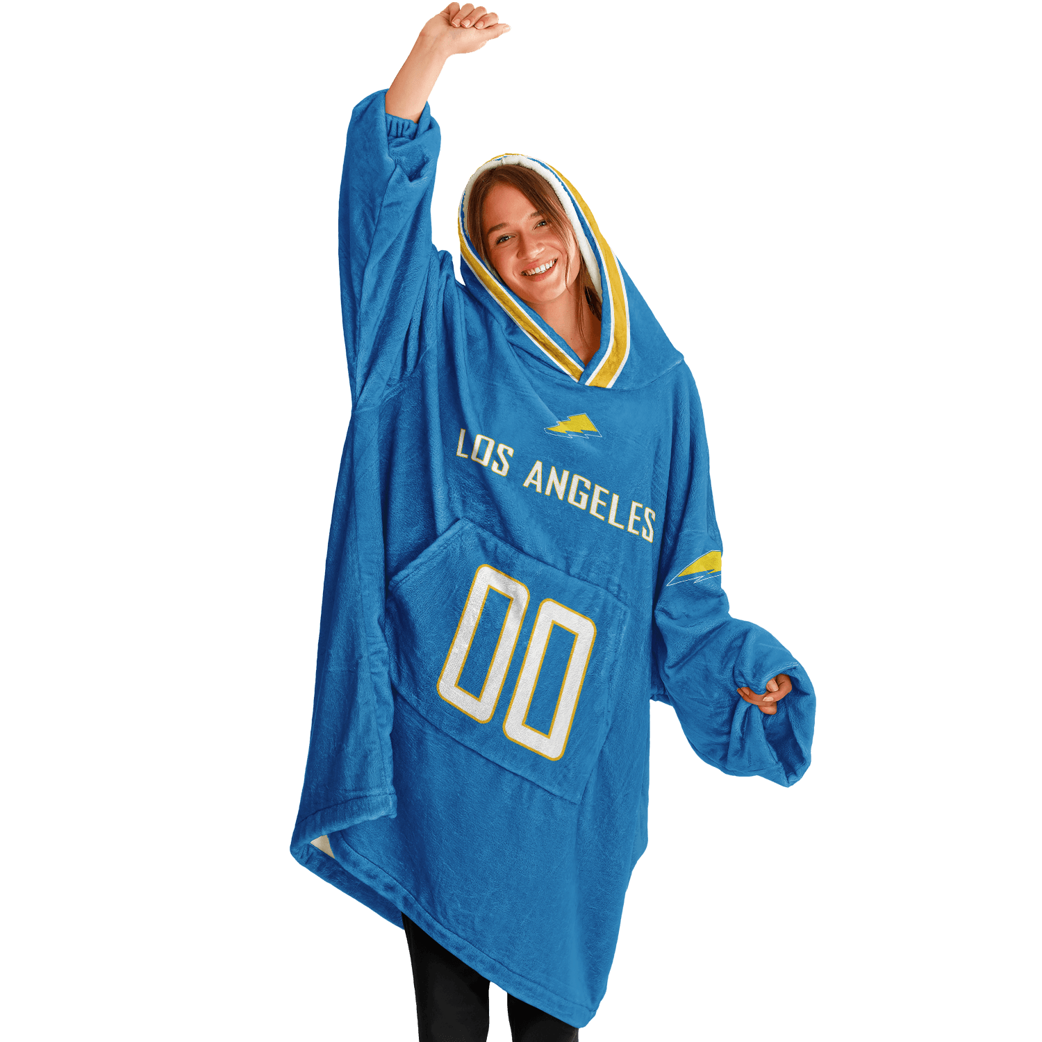 Personalized Los Angeles Hoodie Blanket product image 3