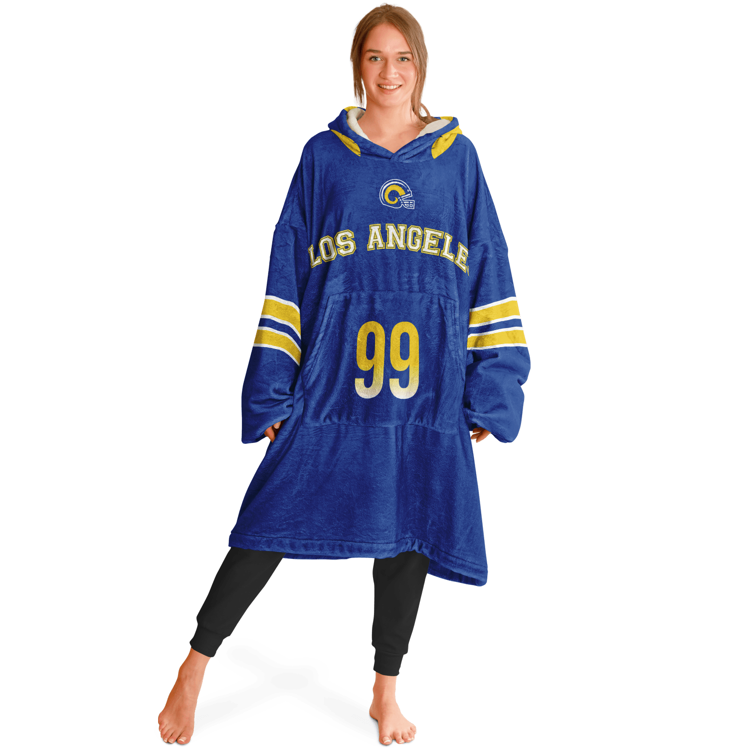 Personalized Los Angeles Hoodie Blanket product image 3