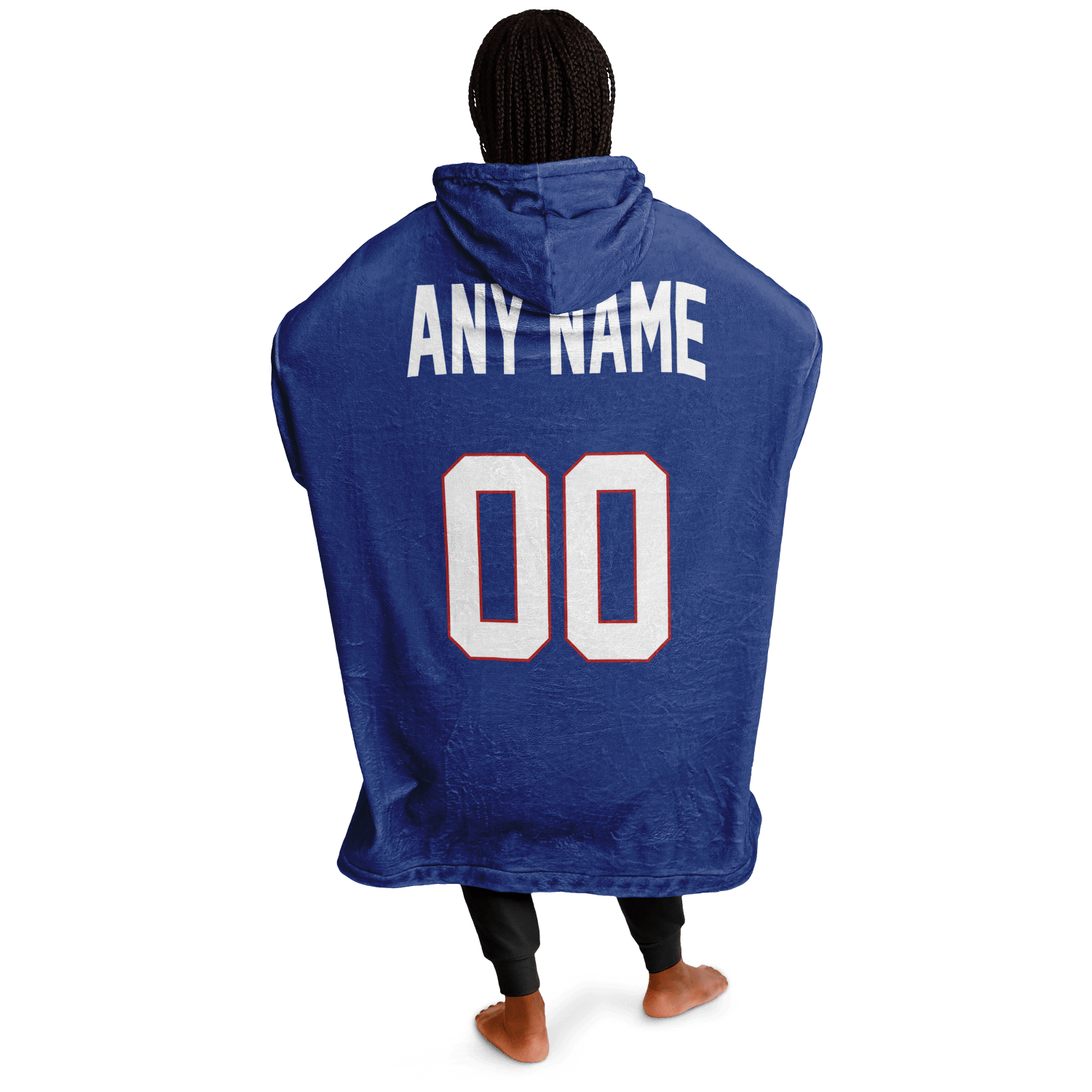 Personalized New York Hoodie Blanket product image 1