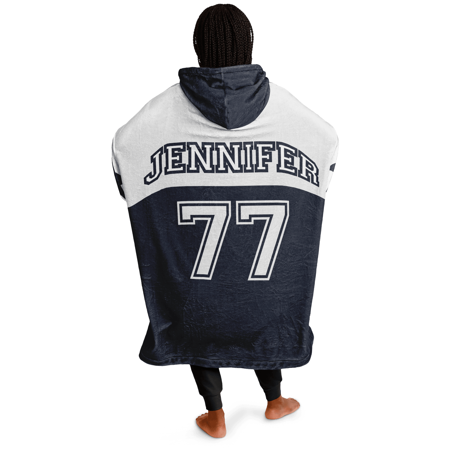 Personalized Dallas Hoodie Blanket product image 2