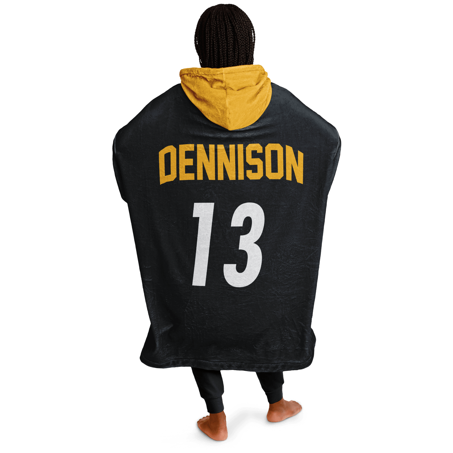 Personalized Pittsburgh Hoodie Blanket product image 1