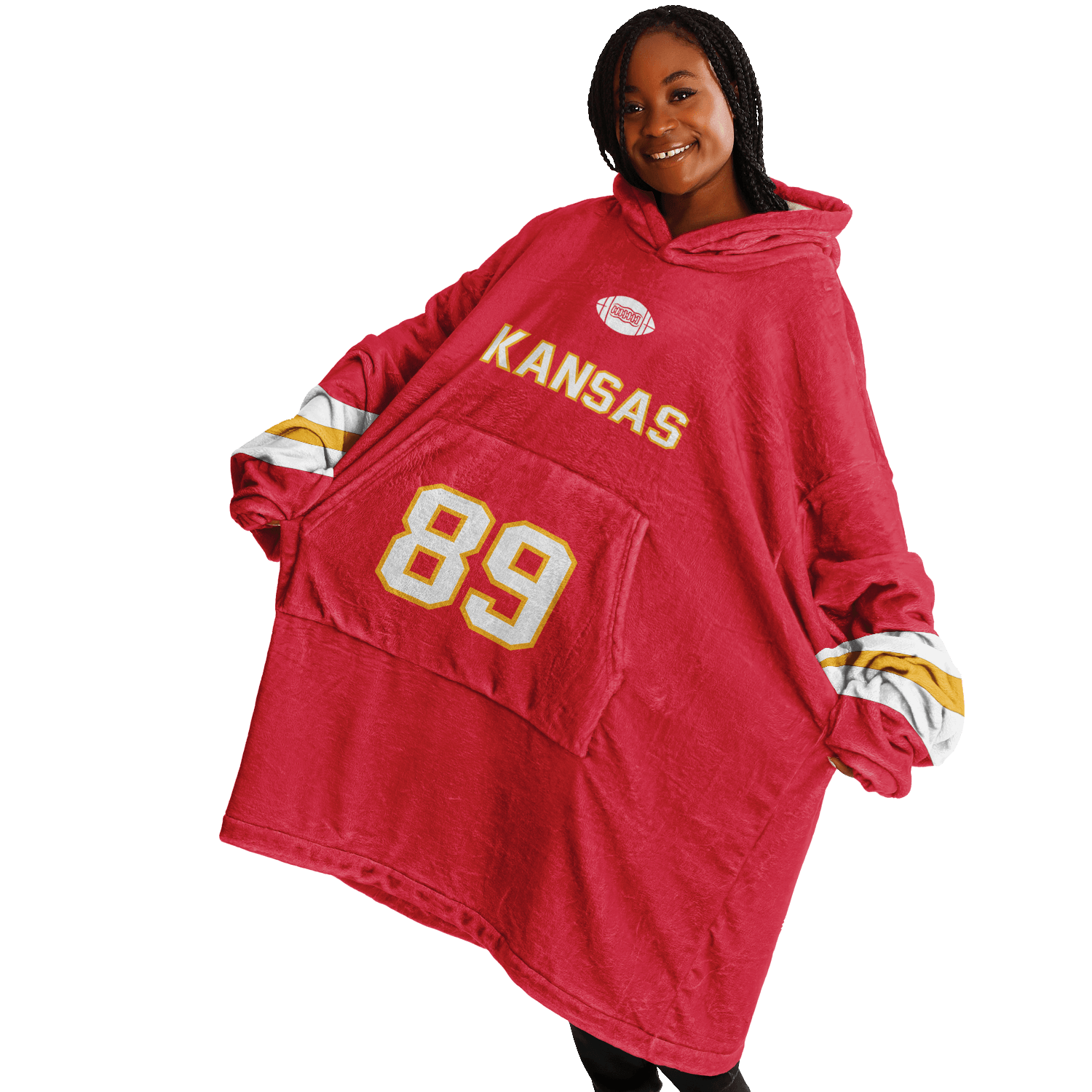 Personalized Kansas City Hoodie Blanket product image 12