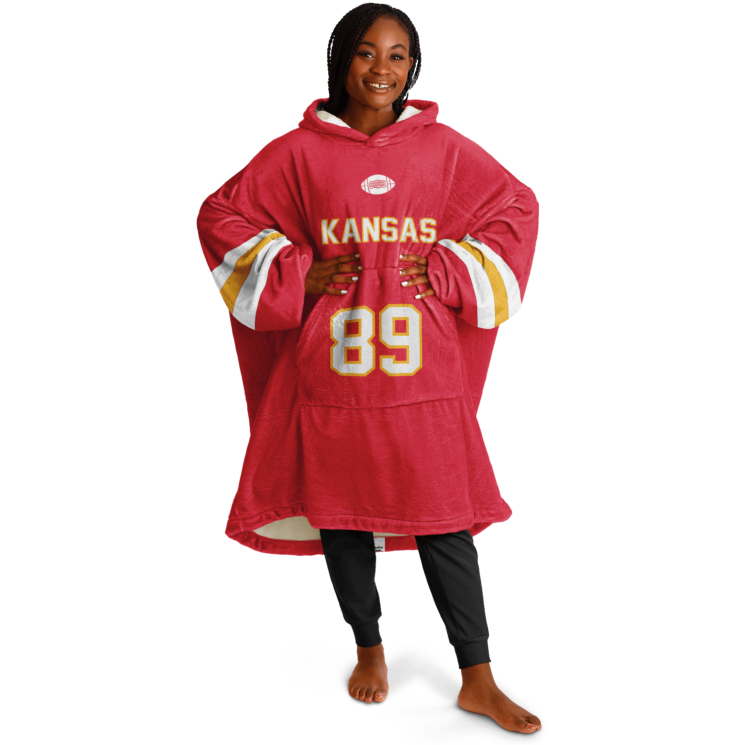 Personalized Kansas City Hoodie Blanket product image 2